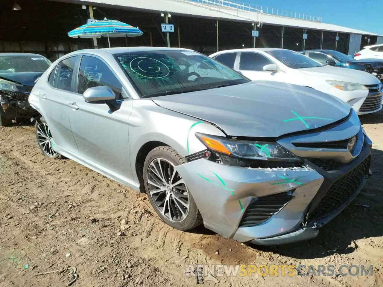 1 fotografías del automóvil dañado 4T1G11AK8LU927502 TOYOTA CAMRY 2020