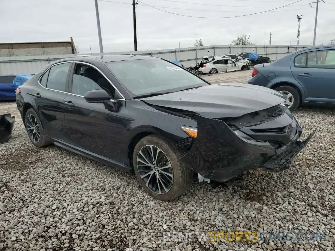 4 fotografías del automóvil dañado 4T1G11AK8LU933476 TOYOTA CAMRY 2020