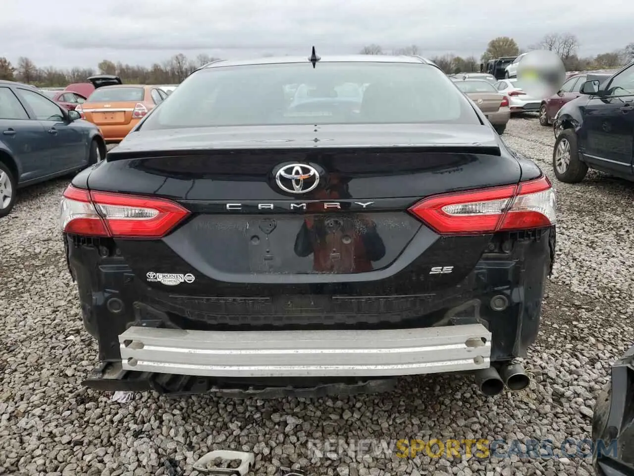 6 fotografías del automóvil dañado 4T1G11AK8LU933476 TOYOTA CAMRY 2020