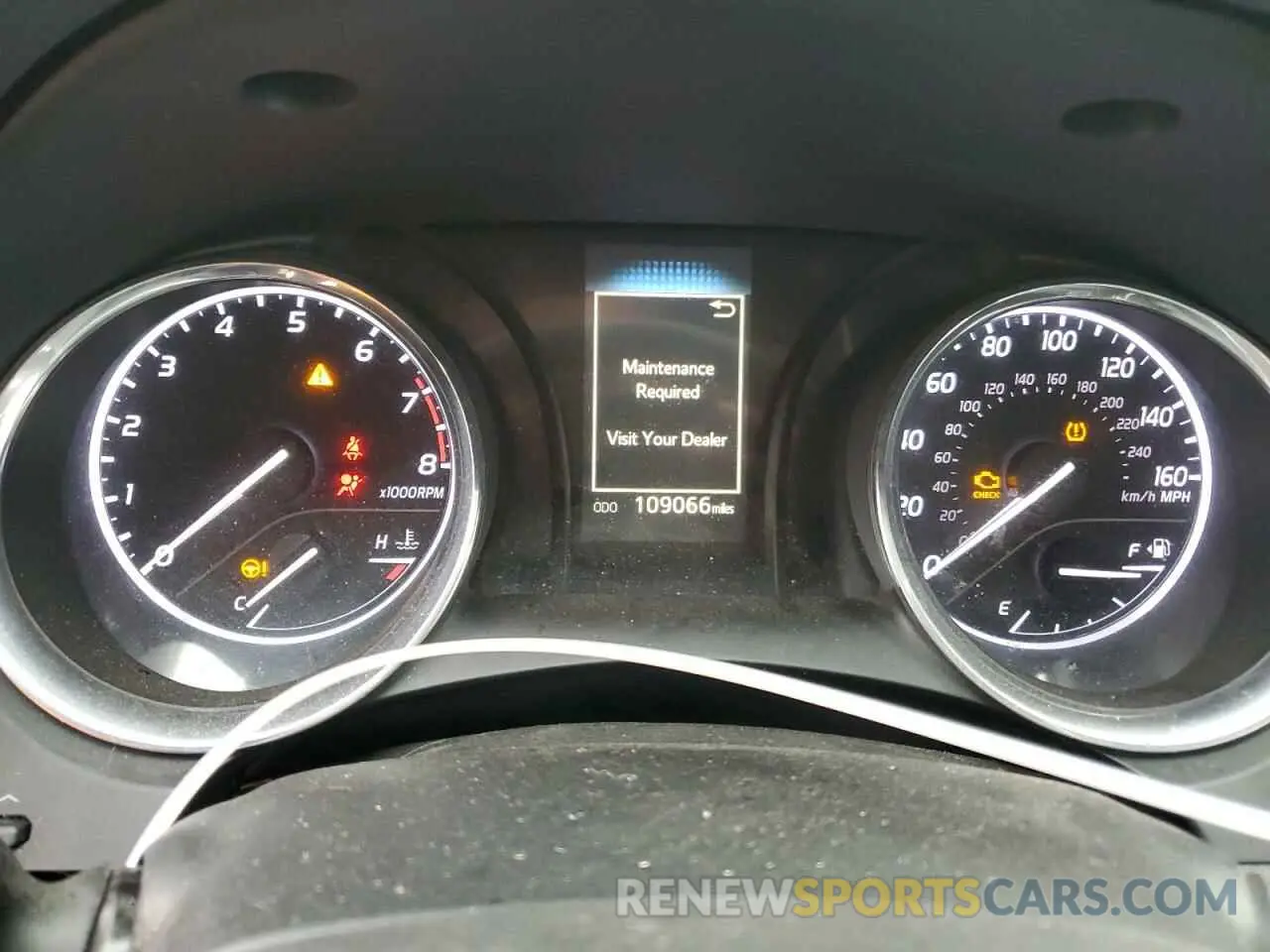 9 fotografías del automóvil dañado 4T1G11AK8LU933476 TOYOTA CAMRY 2020