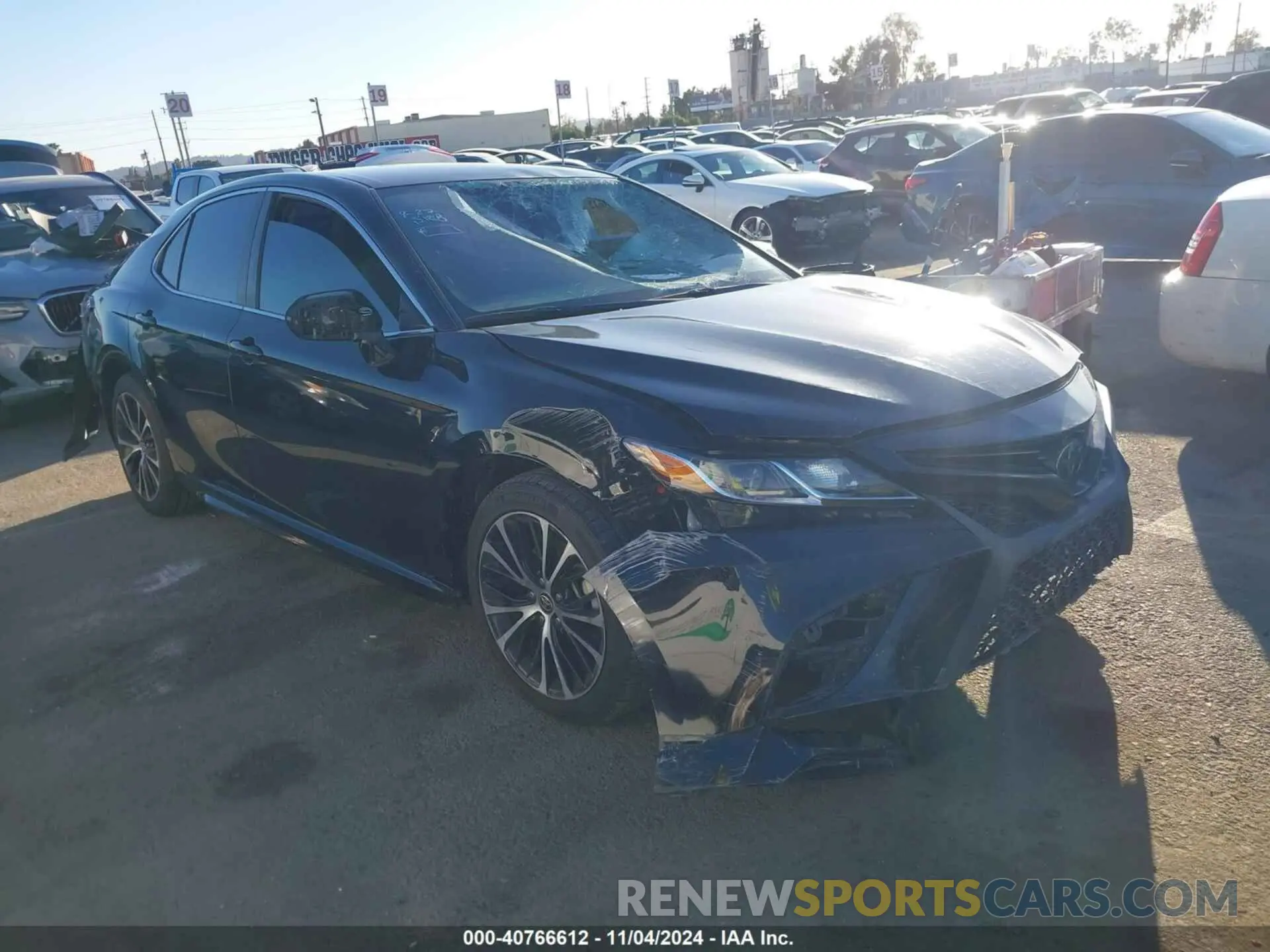 1 fotografías del automóvil dañado 4T1G11AK8LU947944 TOYOTA CAMRY 2020