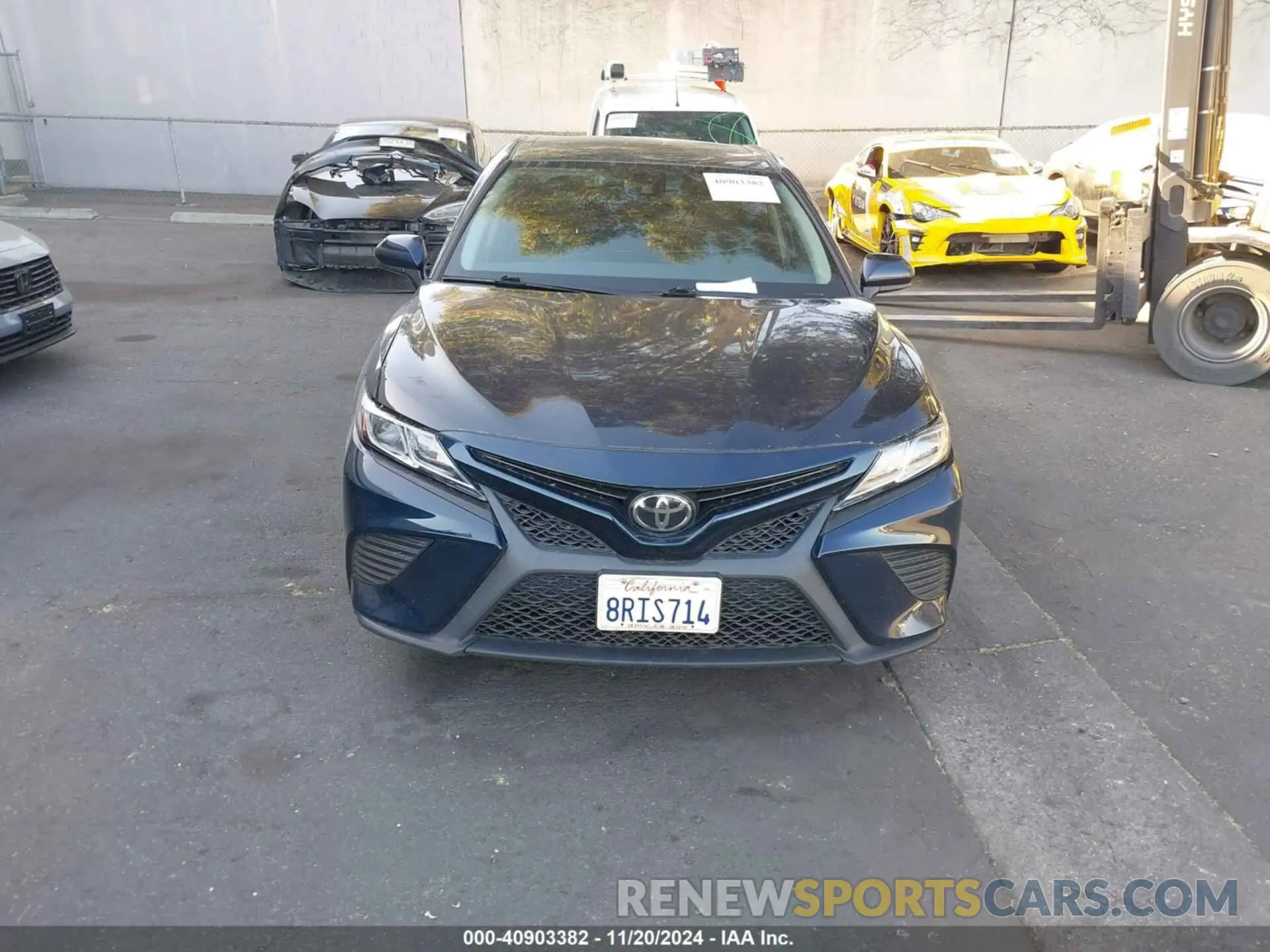 13 fotografías del automóvil dañado 4T1G11AK8LU957745 TOYOTA CAMRY 2020
