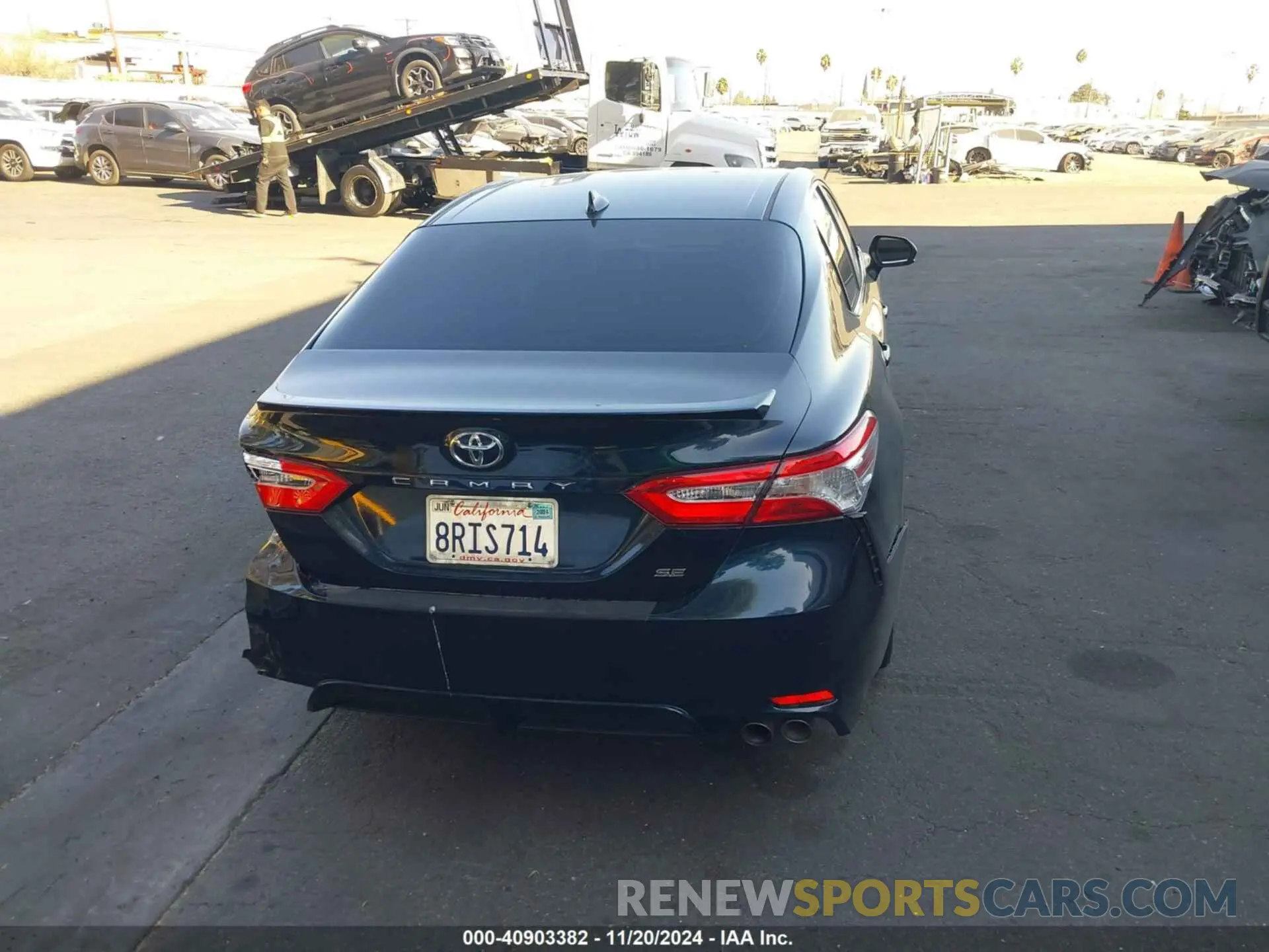 17 fotografías del automóvil dañado 4T1G11AK8LU957745 TOYOTA CAMRY 2020