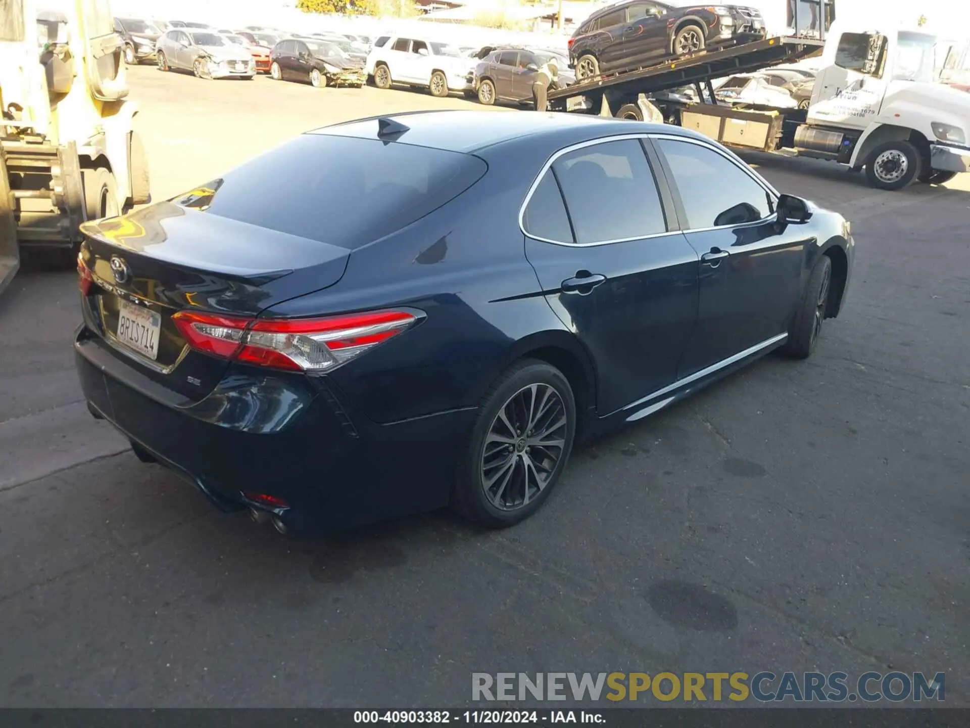 4 fotografías del automóvil dañado 4T1G11AK8LU957745 TOYOTA CAMRY 2020