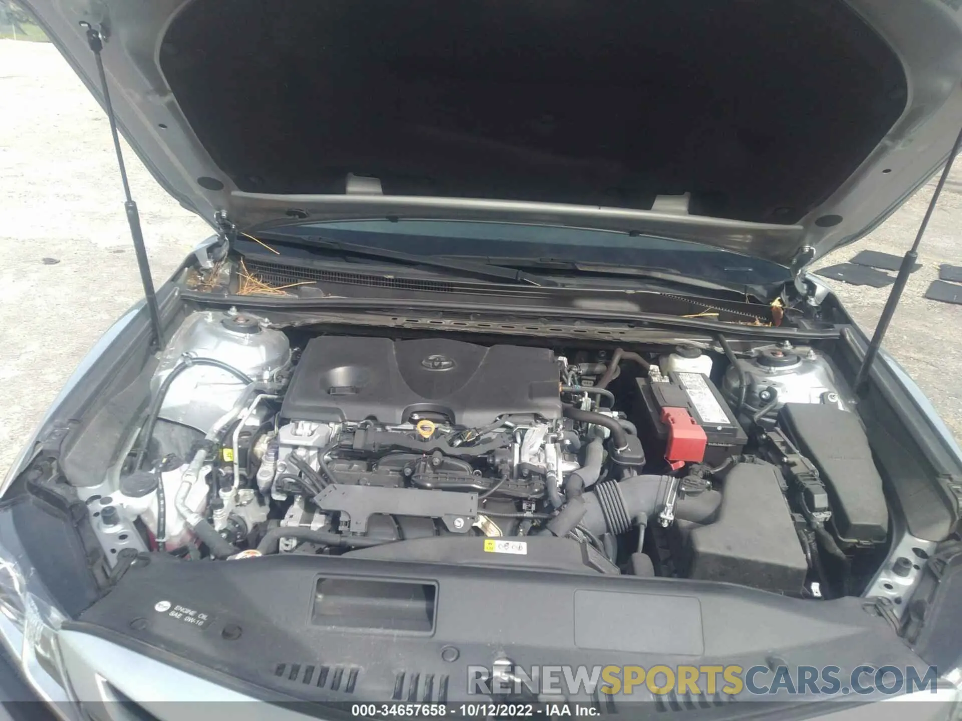 10 fotografías del automóvil dañado 4T1G11AK8LU958314 TOYOTA CAMRY 2020