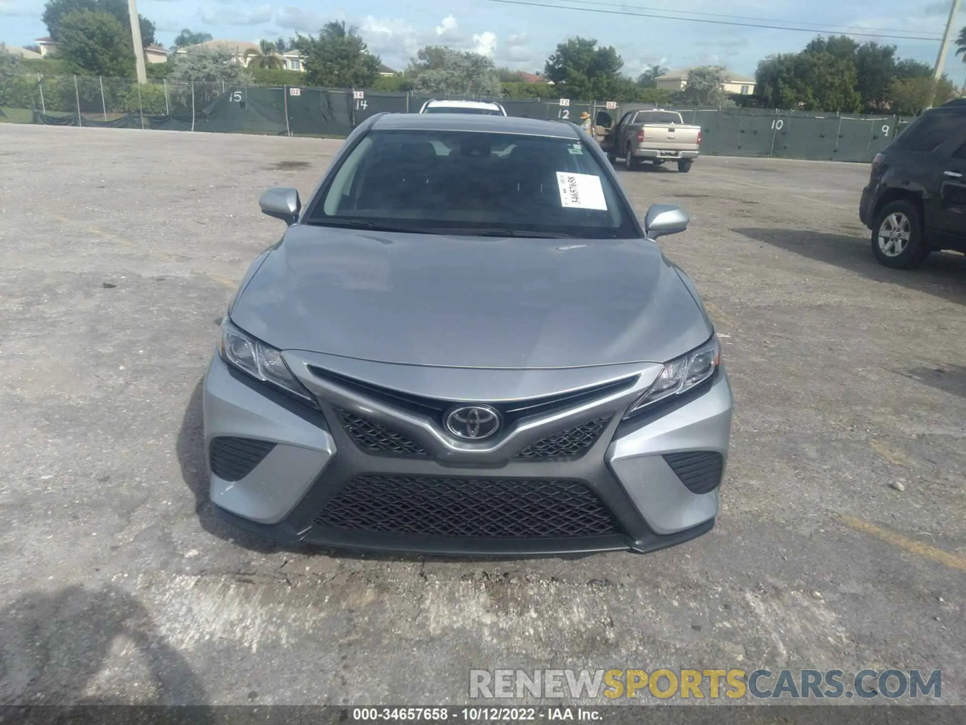 6 fotografías del automóvil dañado 4T1G11AK8LU958314 TOYOTA CAMRY 2020