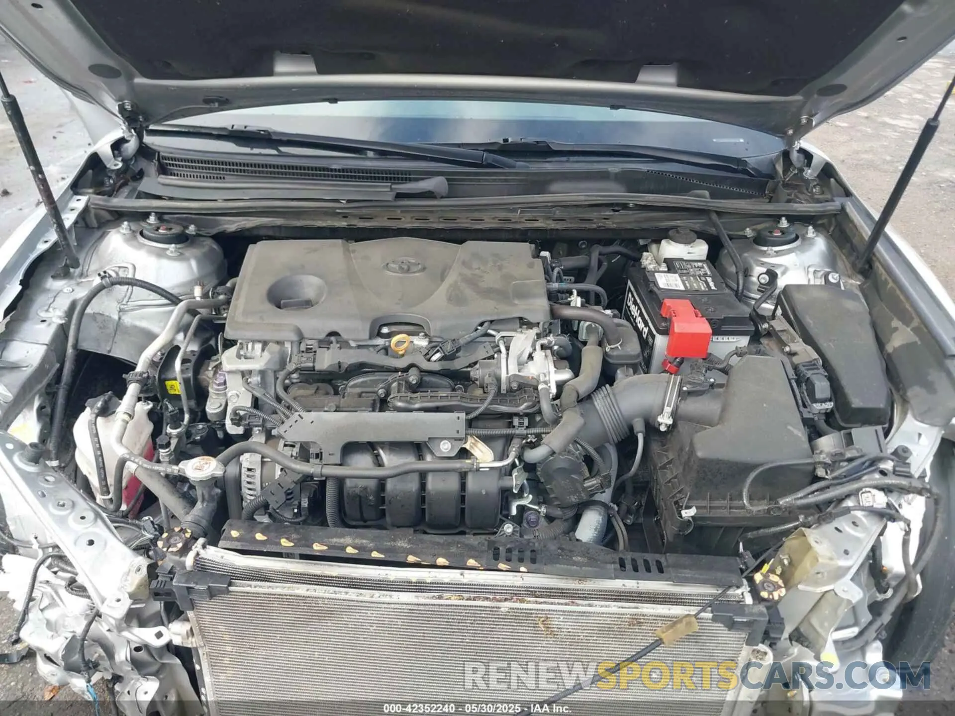 10 fotografías del automóvil dañado 4T1G11AK8LU964551 TOYOTA CAMRY 2020