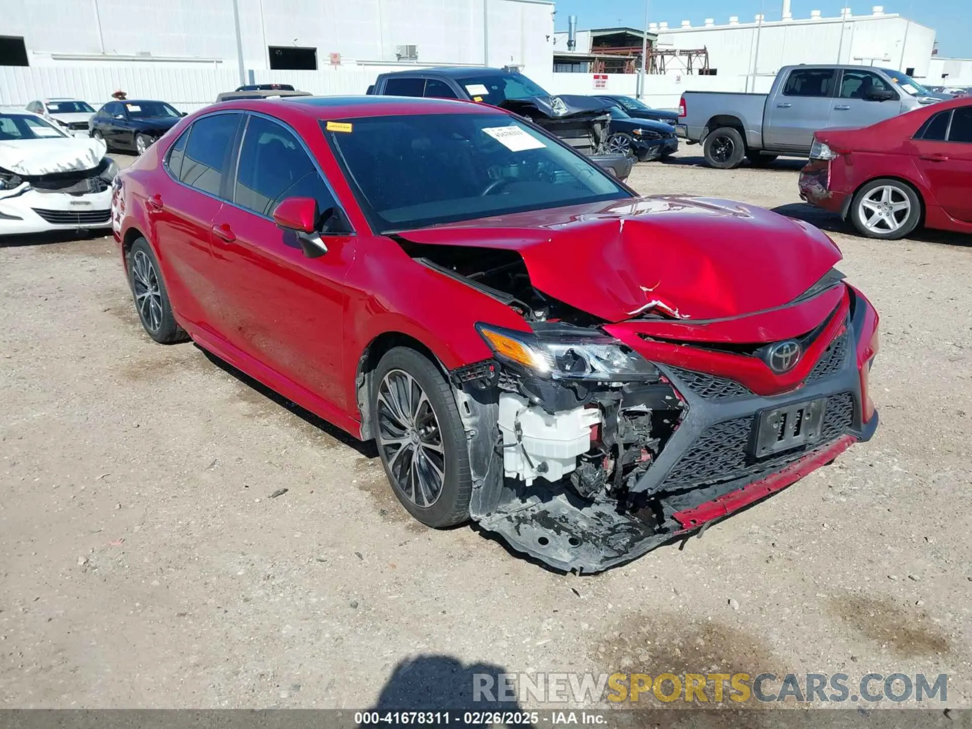 1 fotografías del automóvil dañado 4T1G11AK9LU324140 TOYOTA CAMRY 2020