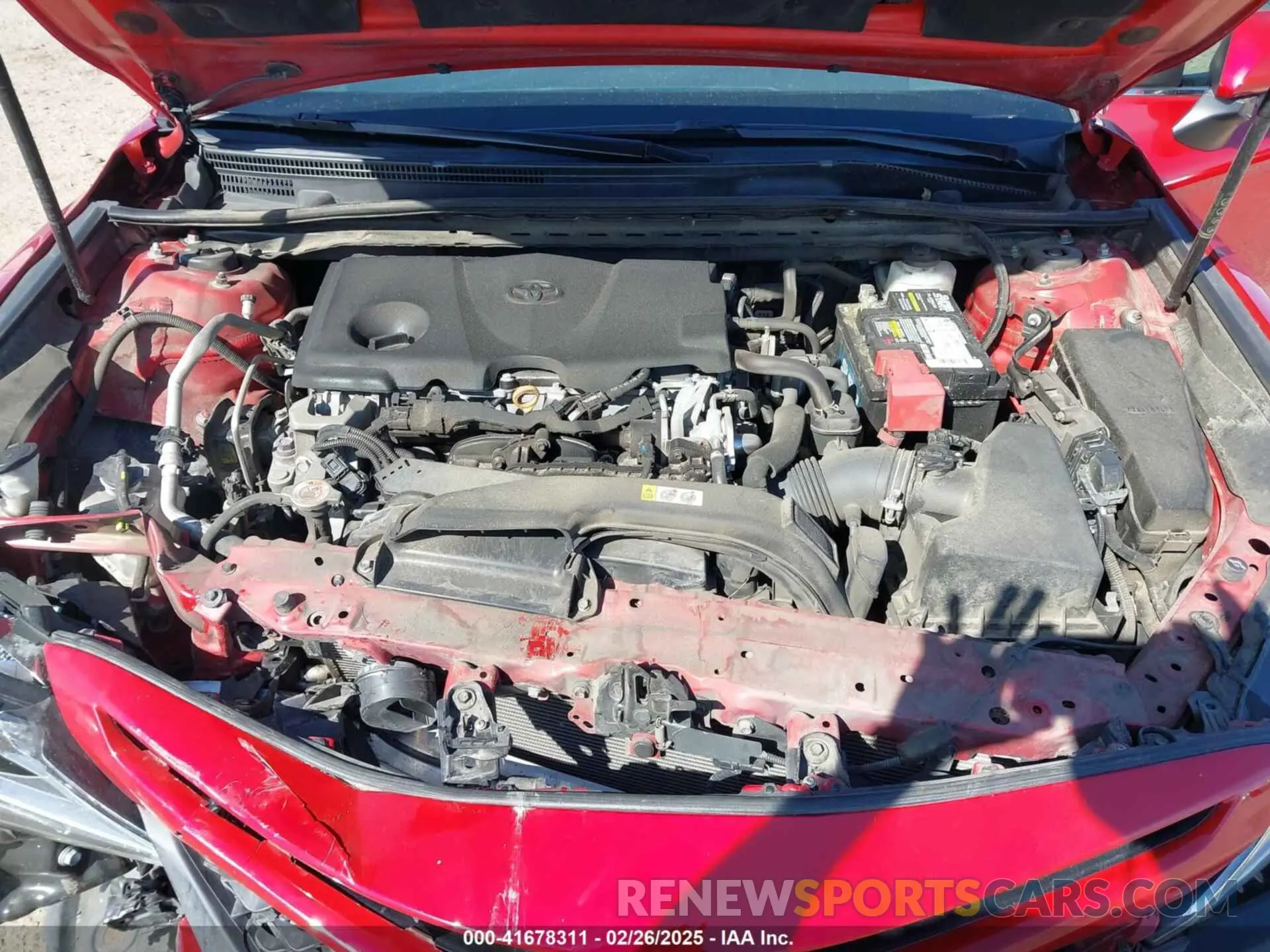 10 fotografías del automóvil dañado 4T1G11AK9LU324140 TOYOTA CAMRY 2020