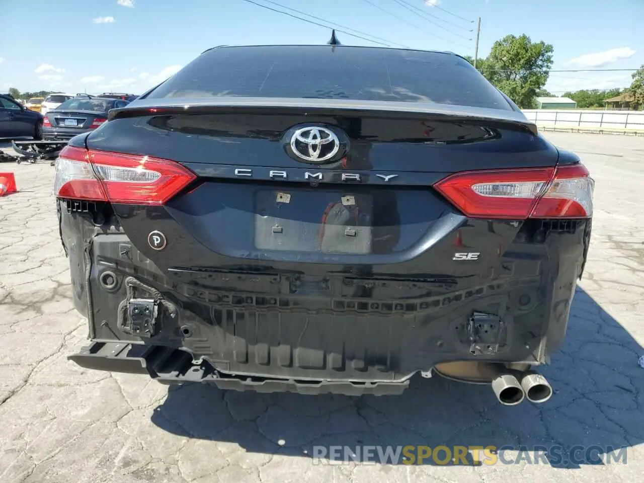 6 fotografías del automóvil dañado 4T1G11AK9LU333095 TOYOTA CAMRY 2020