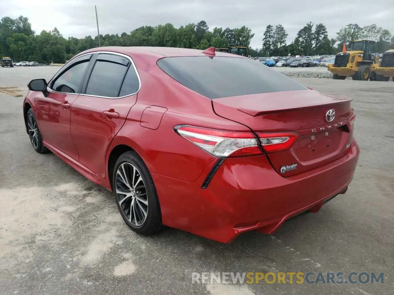 3 fotografías del automóvil dañado 4T1G11AK9LU349054 TOYOTA CAMRY 2020