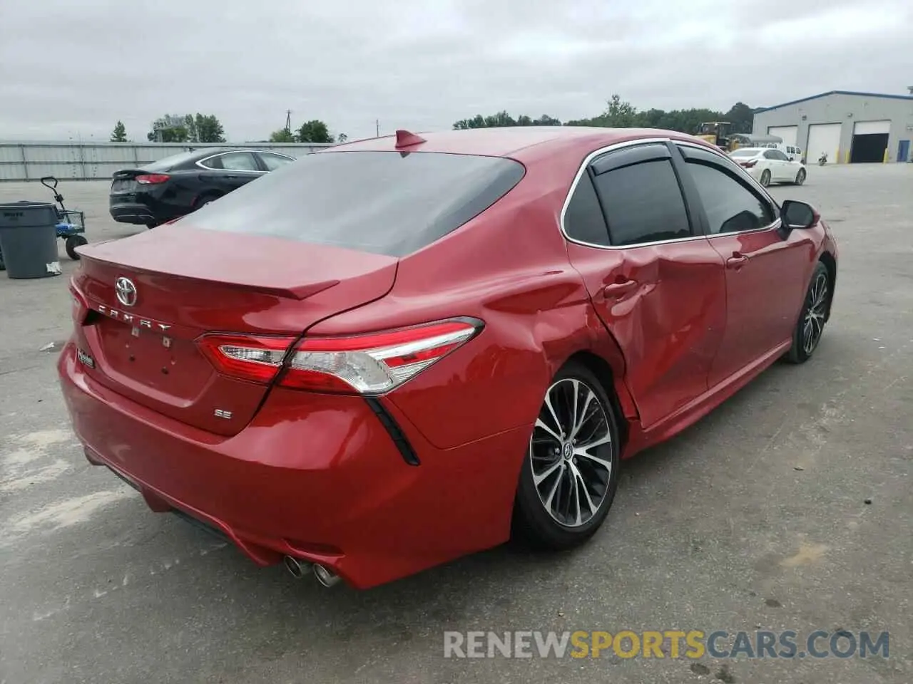 4 fotografías del automóvil dañado 4T1G11AK9LU349054 TOYOTA CAMRY 2020
