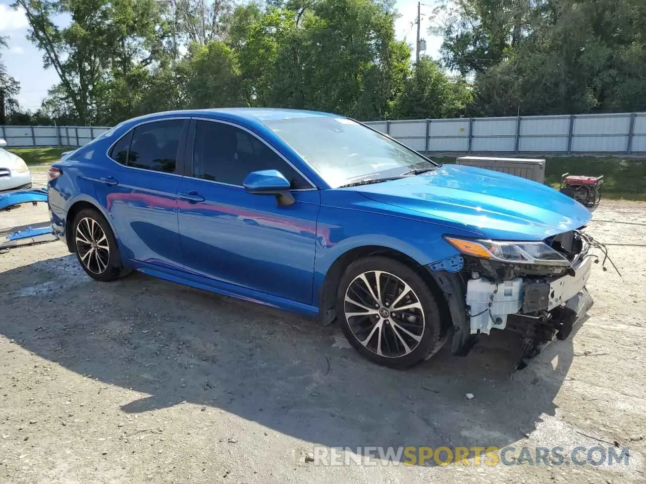4 fotografías del automóvil dañado 4T1G11AK9LU349510 TOYOTA CAMRY 2020