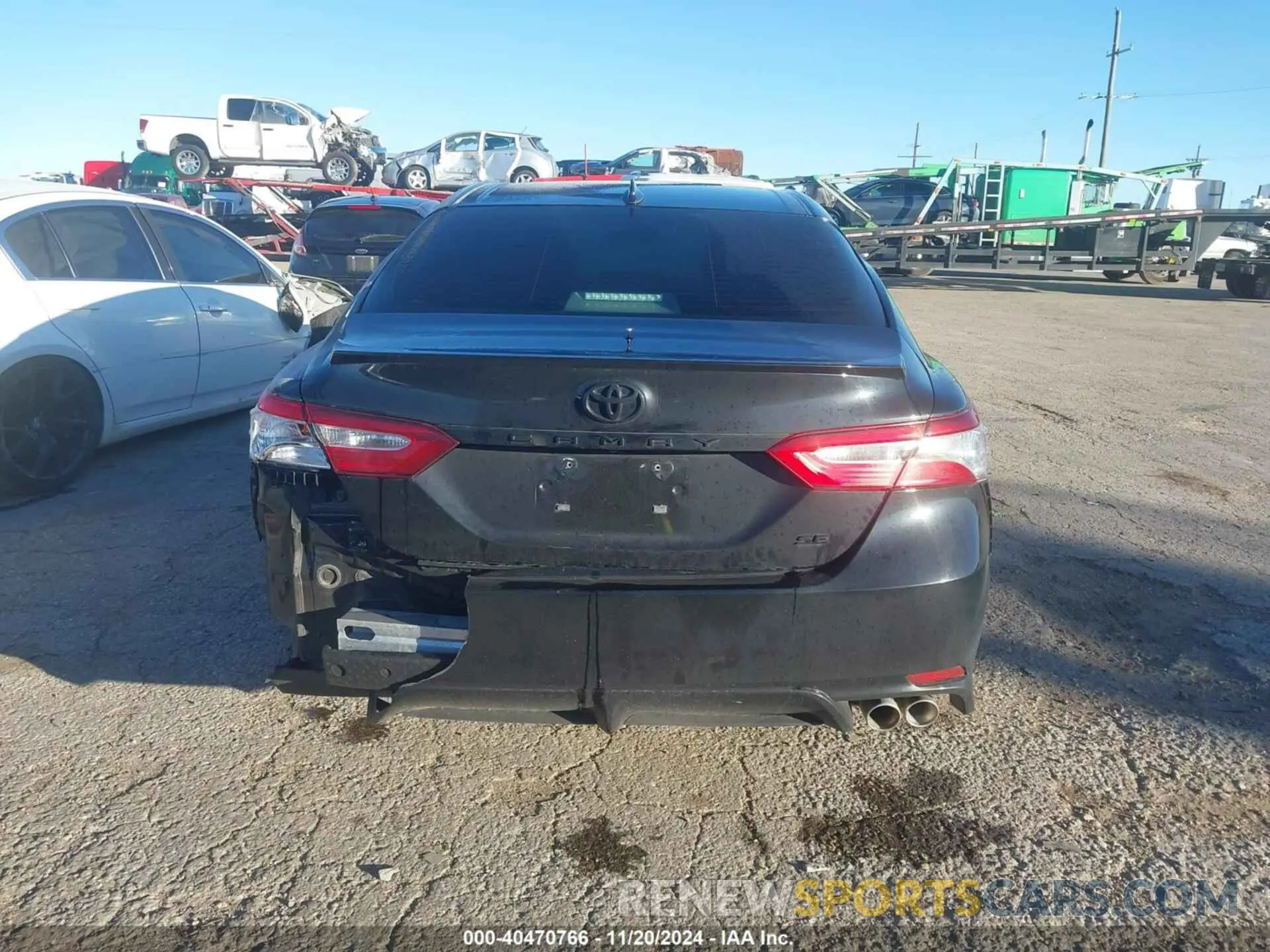 15 fotografías del automóvil dañado 4T1G11AK9LU358966 TOYOTA CAMRY 2020
