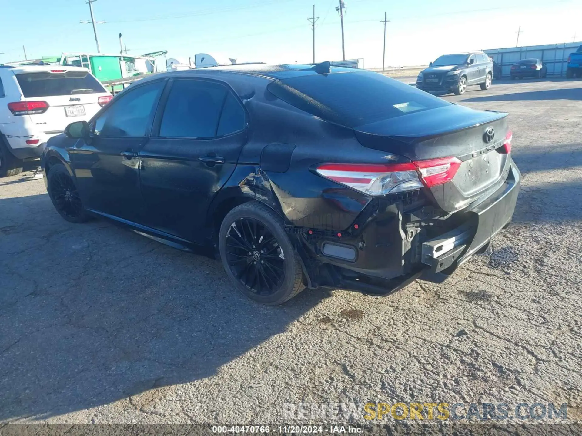 3 fotografías del automóvil dañado 4T1G11AK9LU358966 TOYOTA CAMRY 2020