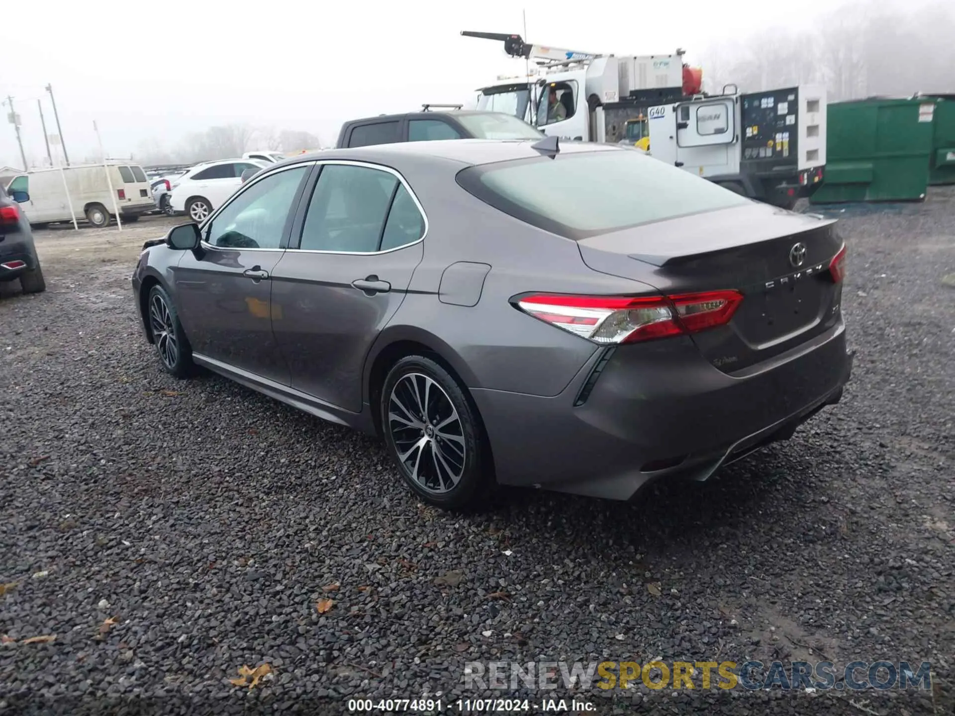 3 fotografías del automóvil dañado 4T1G11AK9LU368719 TOYOTA CAMRY 2020