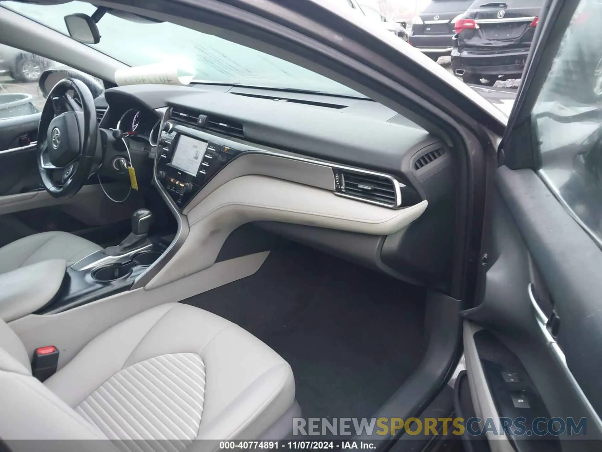 5 fotografías del automóvil dañado 4T1G11AK9LU368719 TOYOTA CAMRY 2020