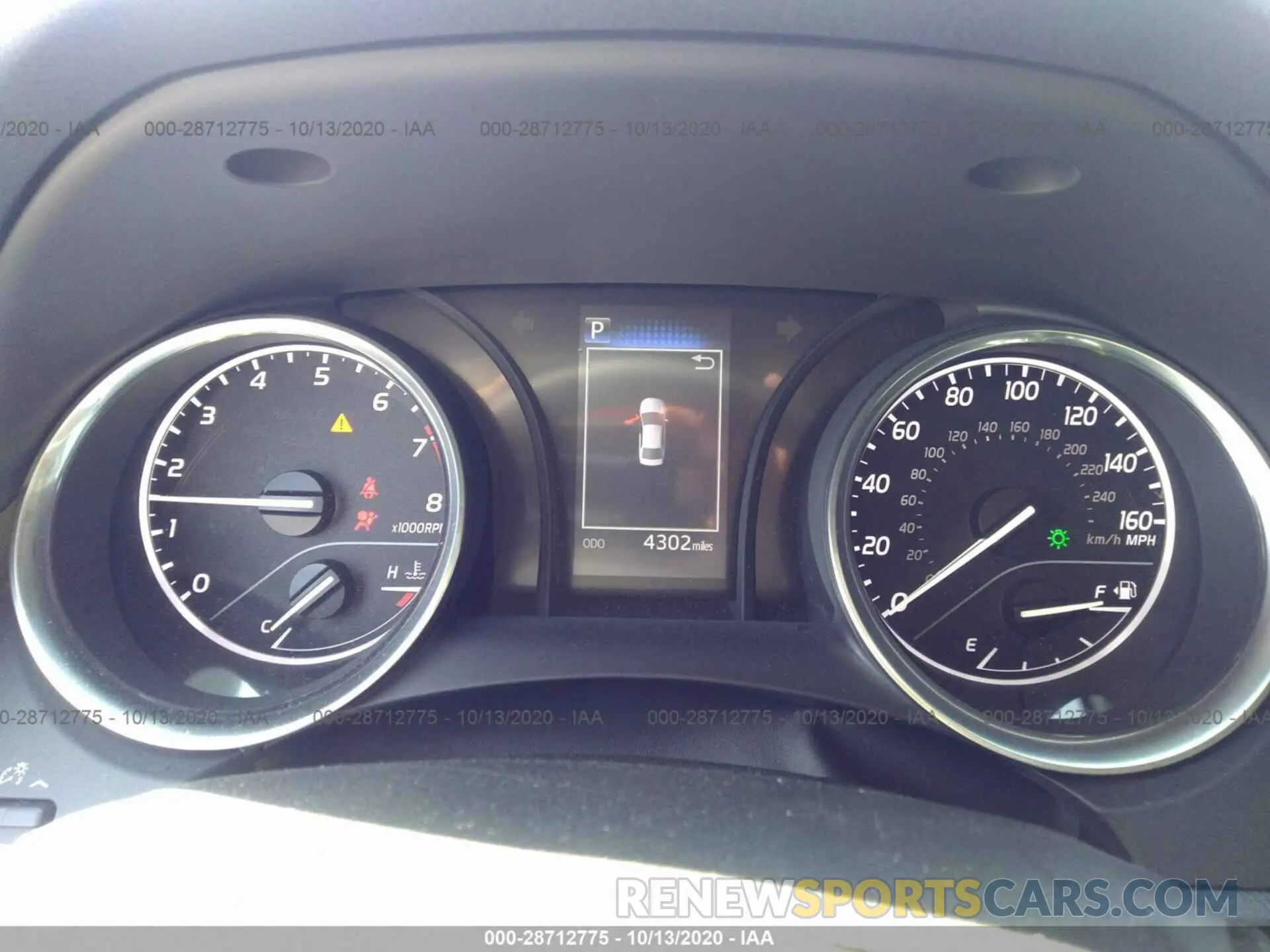 7 fotografías del automóvil dañado 4T1G11AK9LU381289 TOYOTA CAMRY 2020