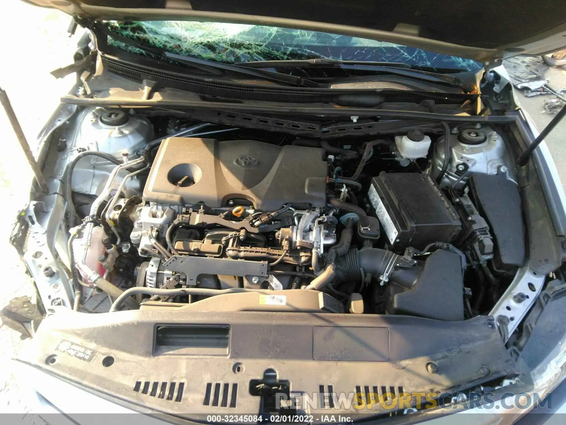 10 fotografías del automóvil dañado 4T1G11AK9LU382507 TOYOTA CAMRY 2020