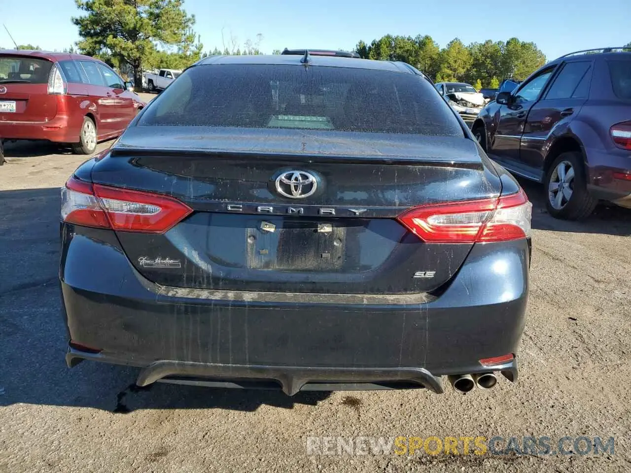 6 fotografías del automóvil dañado 4T1G11AK9LU510020 TOYOTA CAMRY 2020