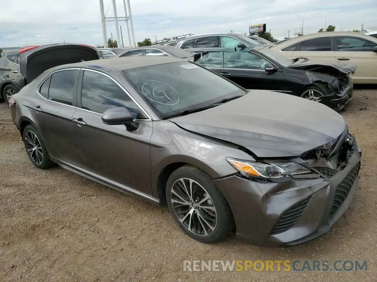 1 fotografías del automóvil dañado 4T1G11AK9LU893103 TOYOTA CAMRY 2020