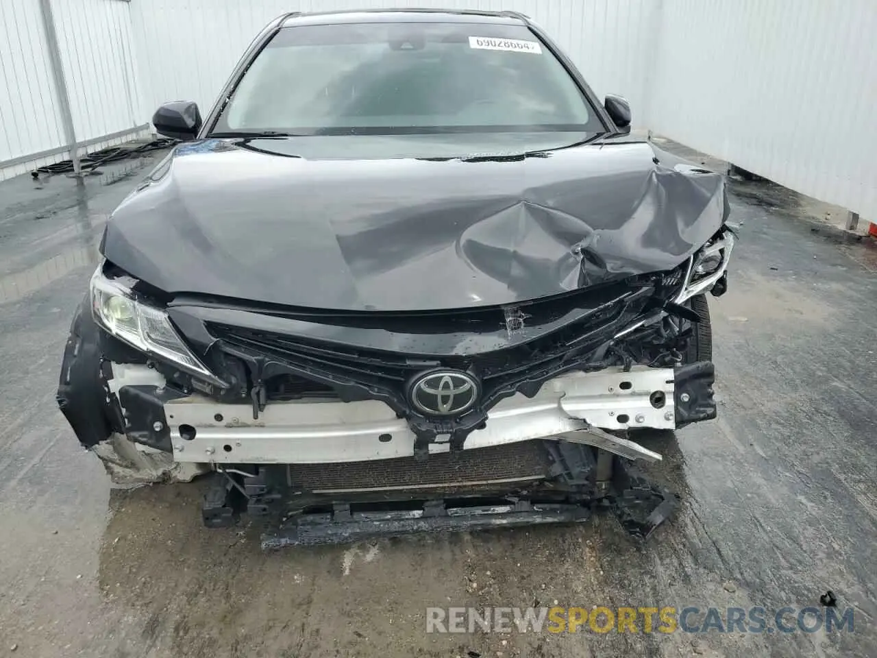 5 fotografías del automóvil dañado 4T1G11AK9LU913835 TOYOTA CAMRY 2020