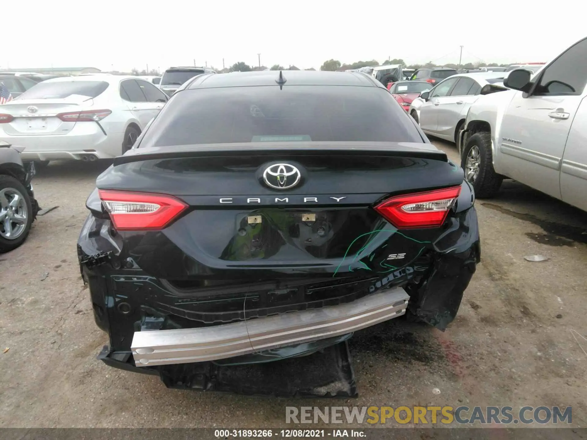 6 fotografías del automóvil dañado 4T1G11AK9LU930215 TOYOTA CAMRY 2020