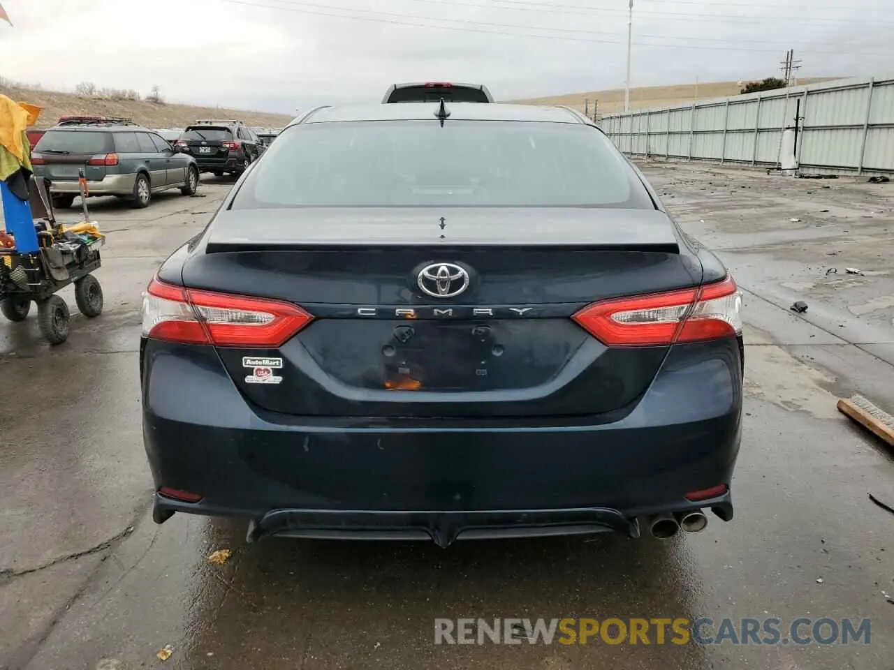 6 fotografías del automóvil dañado 4T1G11AK9LU939030 TOYOTA CAMRY 2020