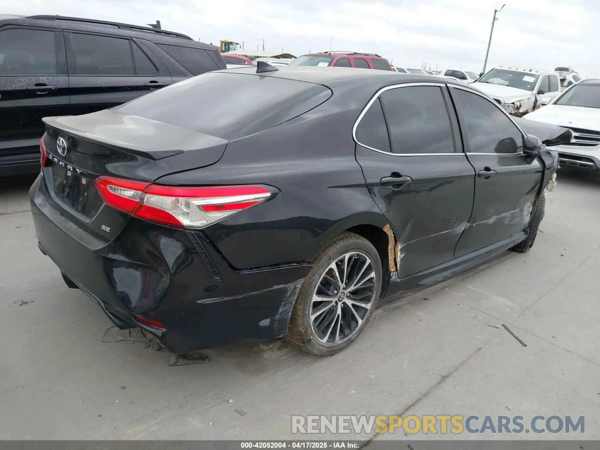 4 fotografías del automóvil dañado 4T1G11AK9LU946138 TOYOTA CAMRY 2020