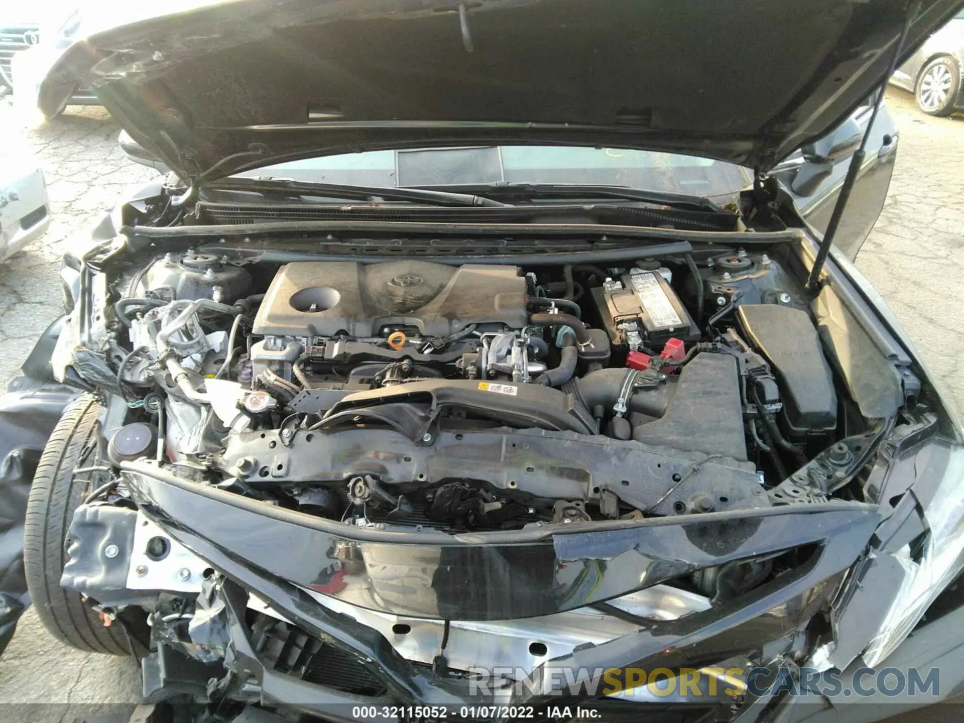 10 fotografías del automóvil dañado 4T1G11AK9LU956605 TOYOTA CAMRY 2020