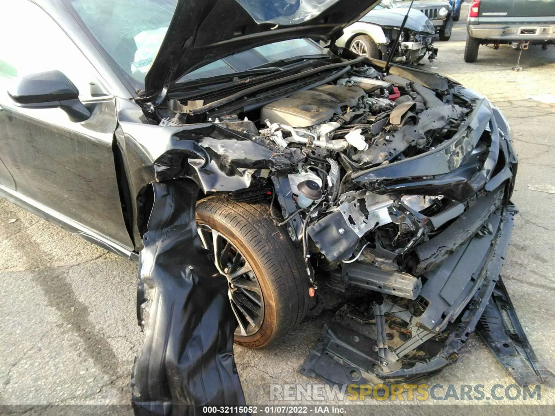 6 fotografías del automóvil dañado 4T1G11AK9LU956605 TOYOTA CAMRY 2020