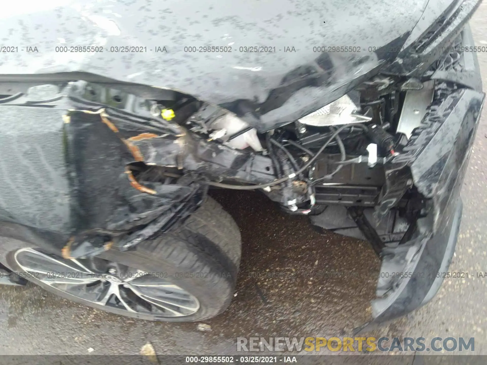 6 fotografías del automóvil dañado 4T1G11AK9LU961903 TOYOTA CAMRY 2020
