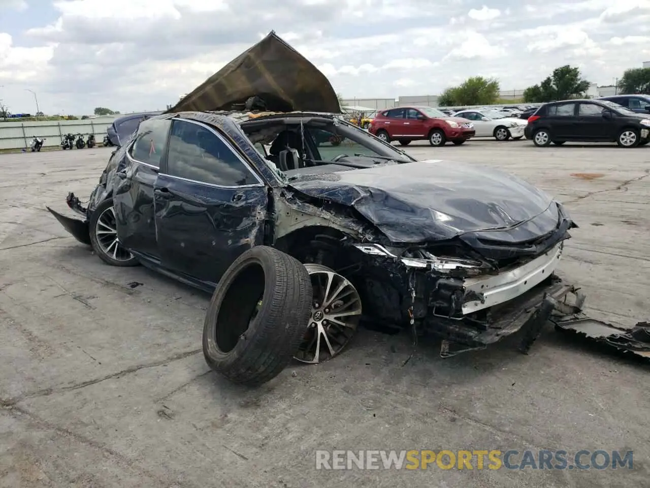 1 fotografías del automóvil dañado 4T1G11AKXLU309503 TOYOTA CAMRY 2020