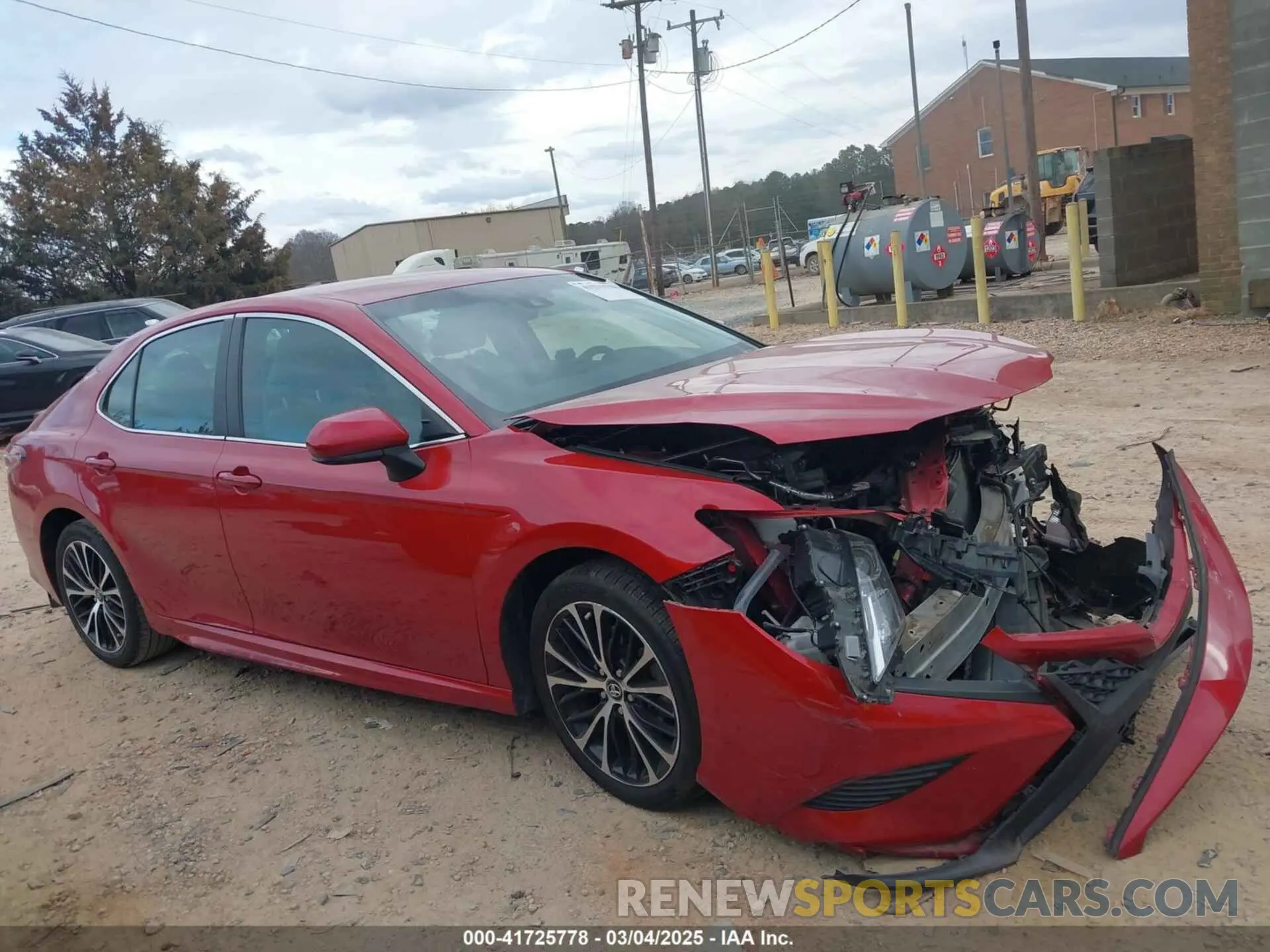 12 fotografías del automóvil dañado 4T1G11AKXLU319013 TOYOTA CAMRY 2020