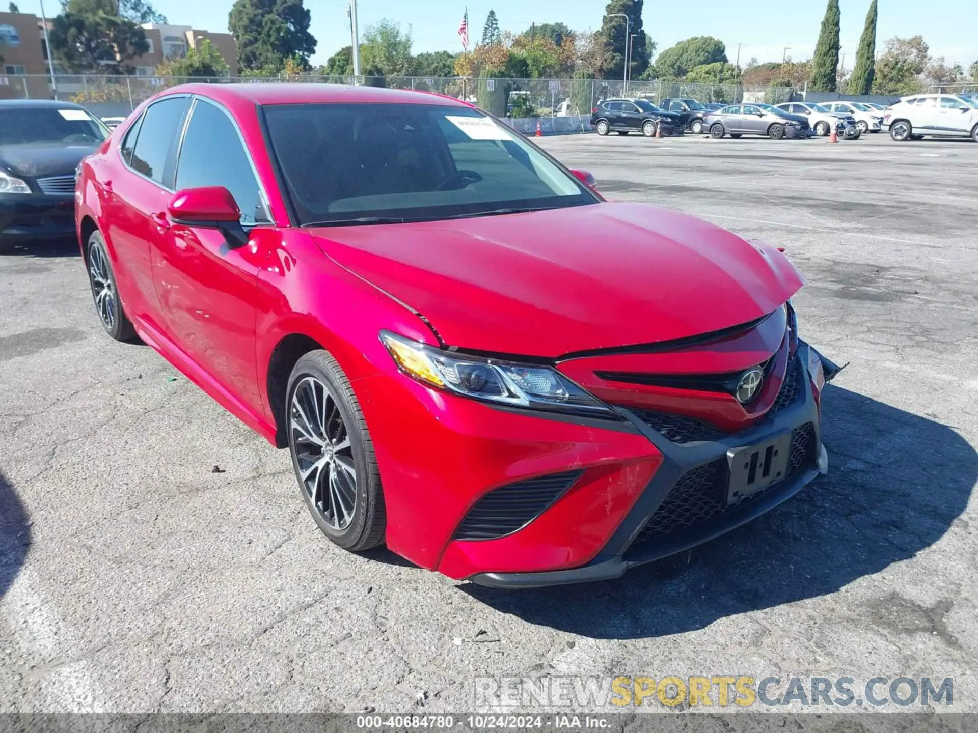 1 fotografías del automóvil dañado 4T1G11AKXLU323272 TOYOTA CAMRY 2020