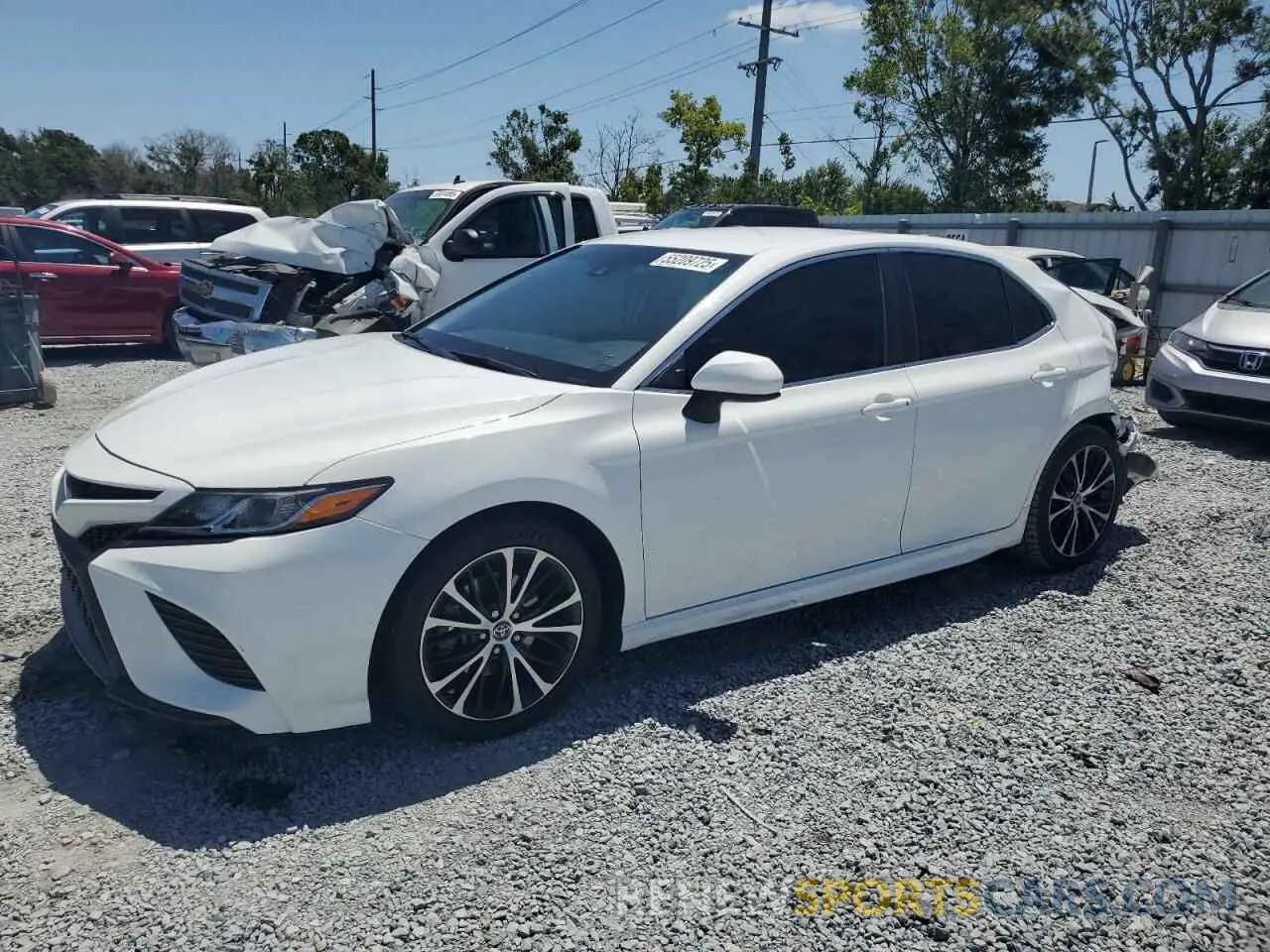1 fotografías del automóvil dañado 4T1G11AKXLU340461 TOYOTA CAMRY 2020