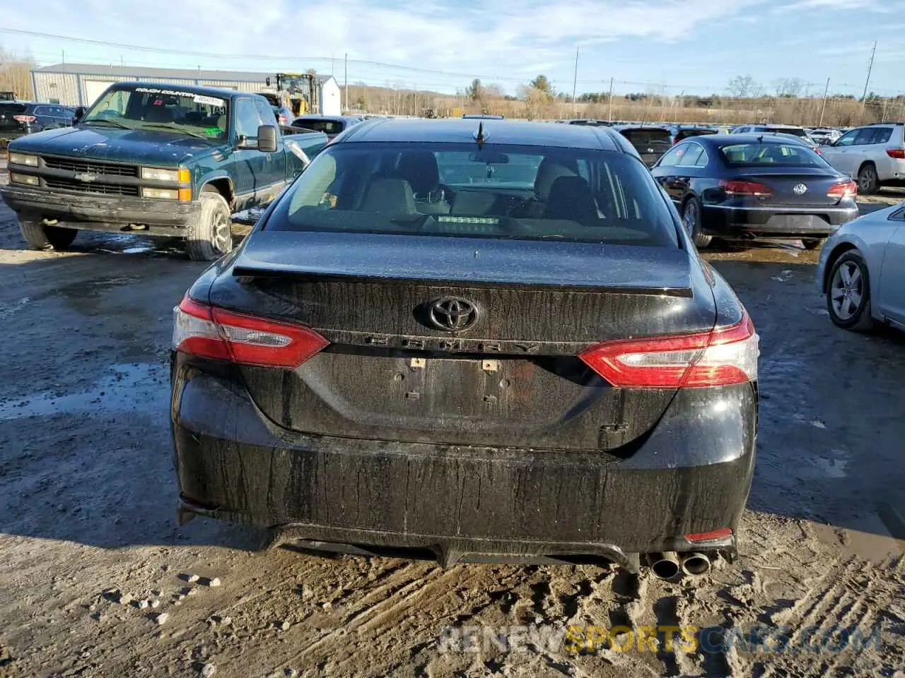 6 fotografías del automóvil dañado 4T1G11AKXLU352027 TOYOTA CAMRY 2020
