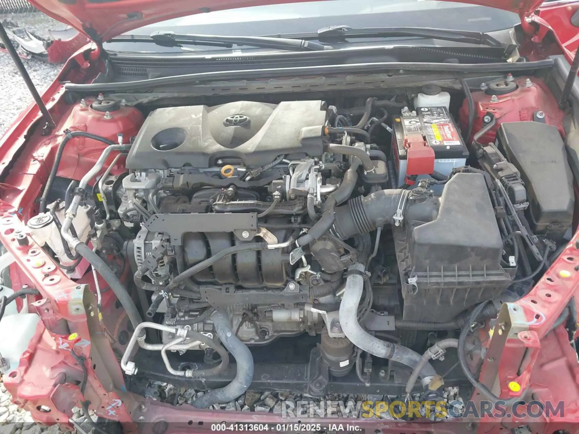 10 fotografías del automóvil dañado 4T1G11AKXLU355865 TOYOTA CAMRY 2020