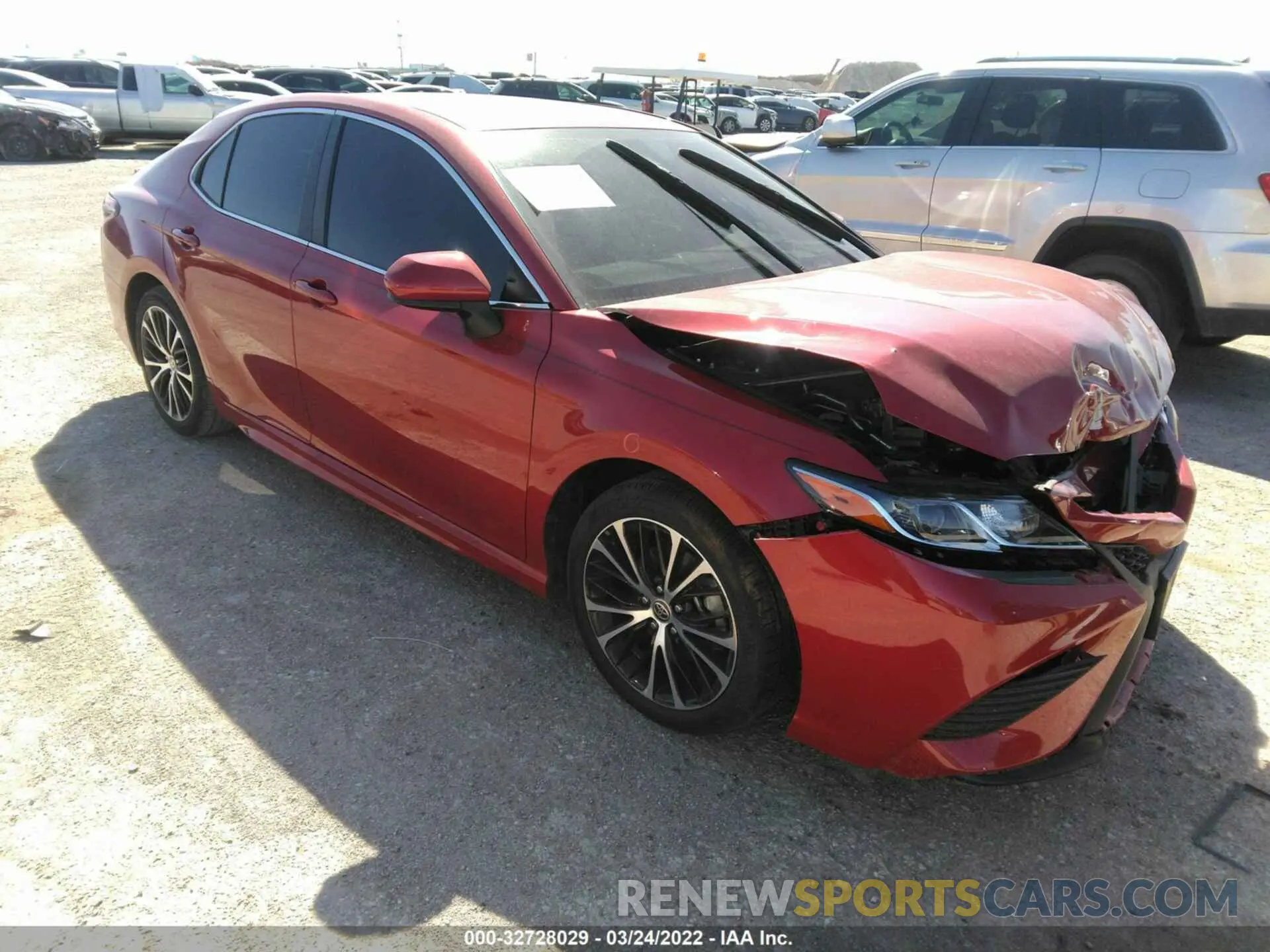 1 fotografías del automóvil dañado 4T1G11AKXLU371287 TOYOTA CAMRY 2020