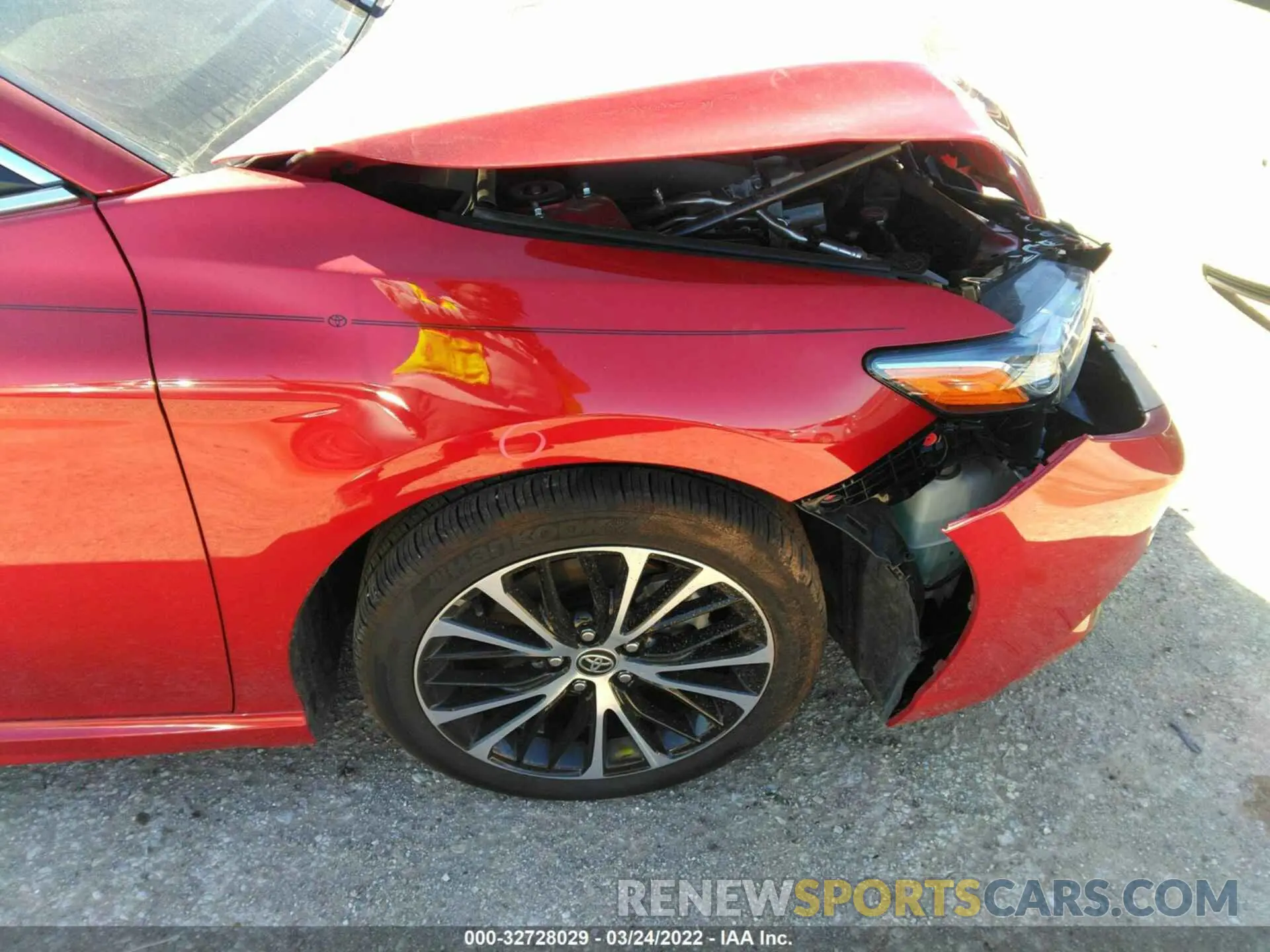 14 fotografías del automóvil dañado 4T1G11AKXLU371287 TOYOTA CAMRY 2020