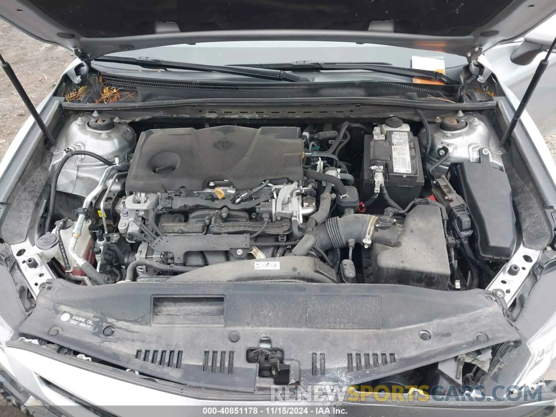 10 fotografías del automóvil dañado 4T1G11AKXLU377381 TOYOTA CAMRY 2020