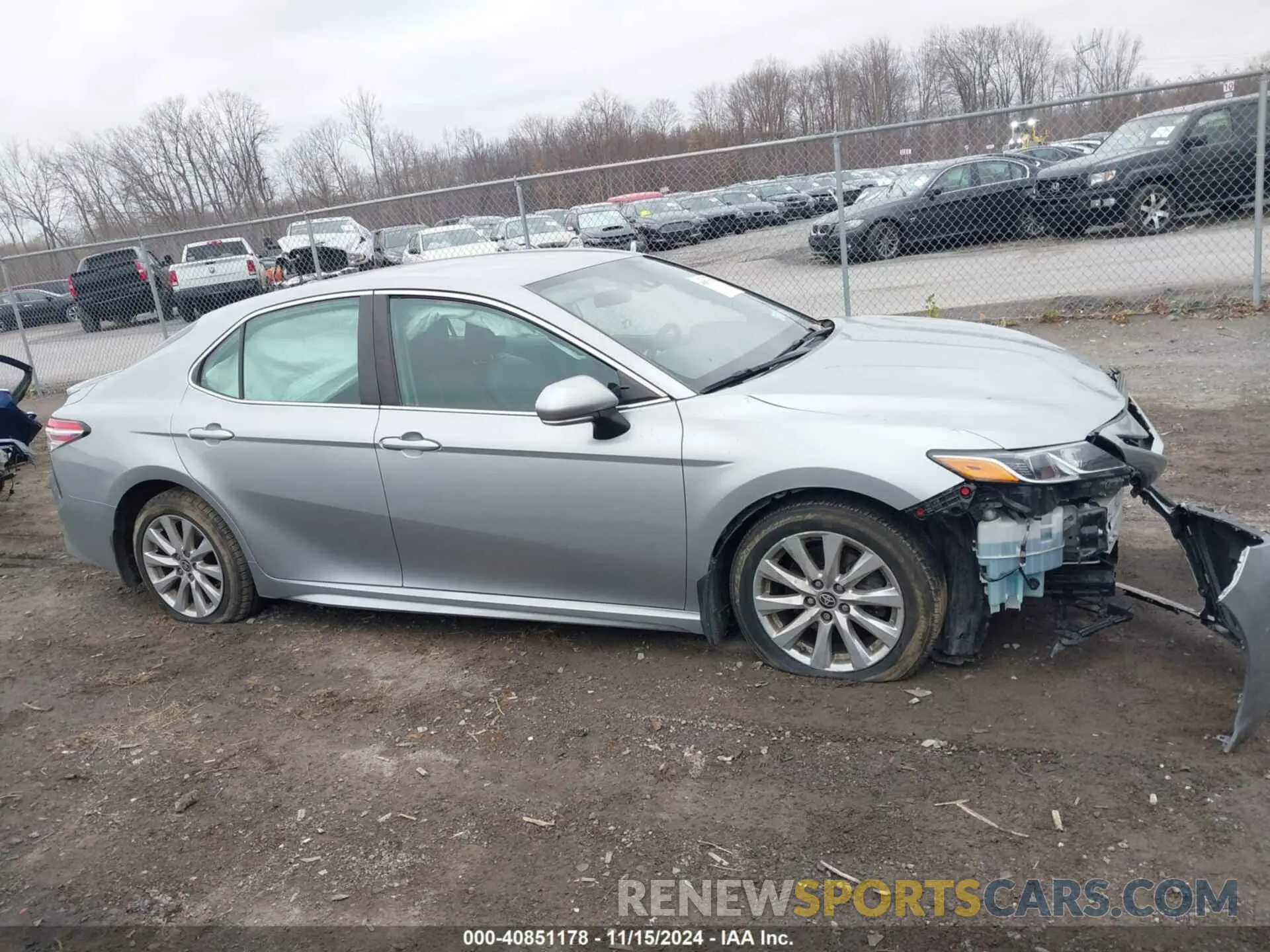 13 fotografías del automóvil dañado 4T1G11AKXLU377381 TOYOTA CAMRY 2020