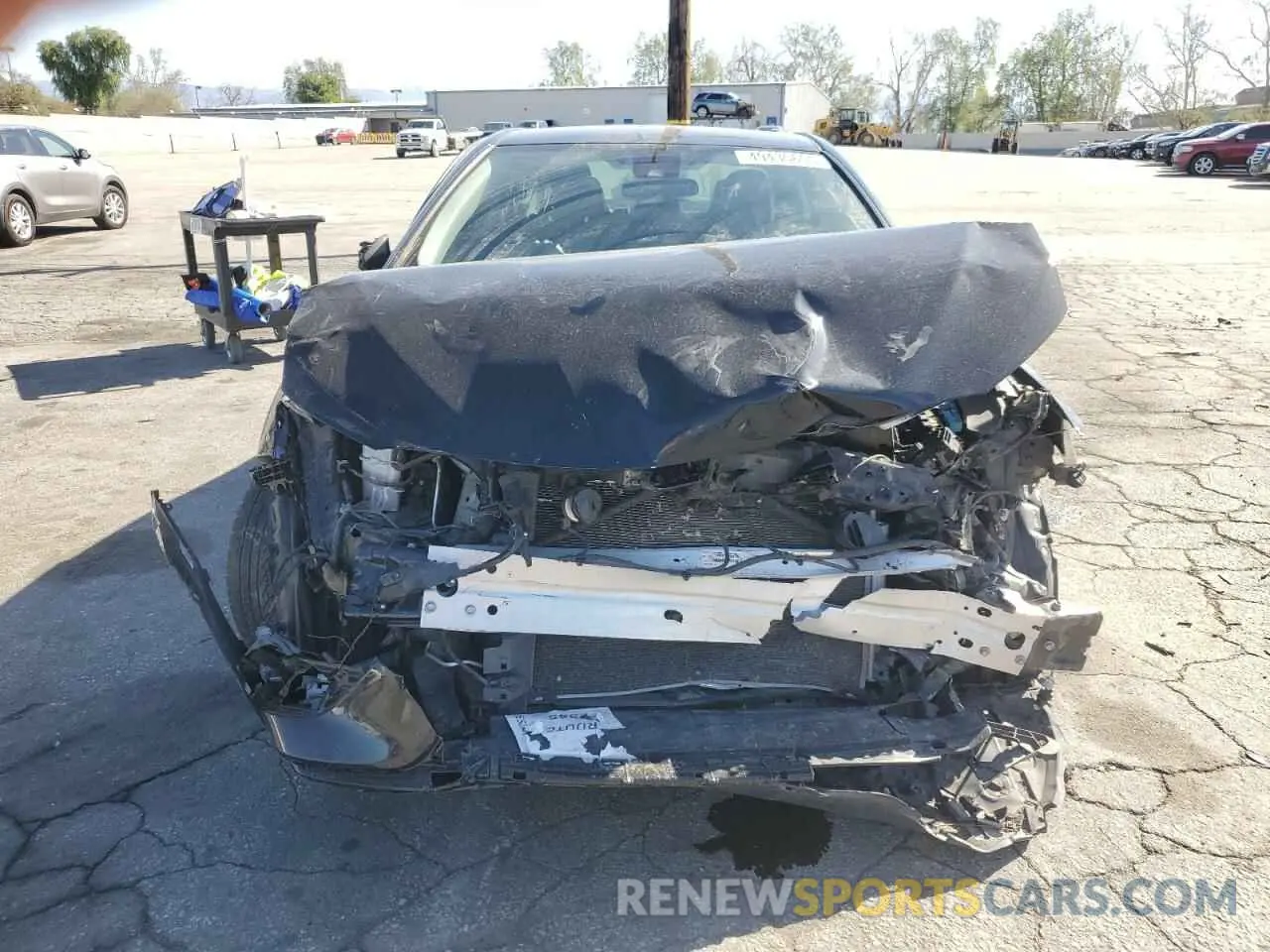 5 fotografías del automóvil dañado 4T1G11AKXLU390311 TOYOTA CAMRY 2020
