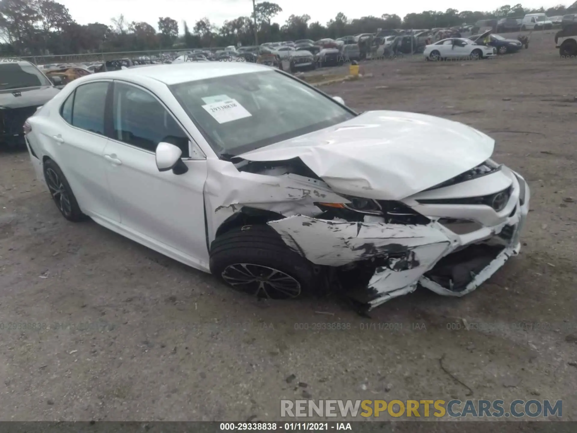 1 fotografías del automóvil dañado 4T1G11AKXLU505635 TOYOTA CAMRY 2020