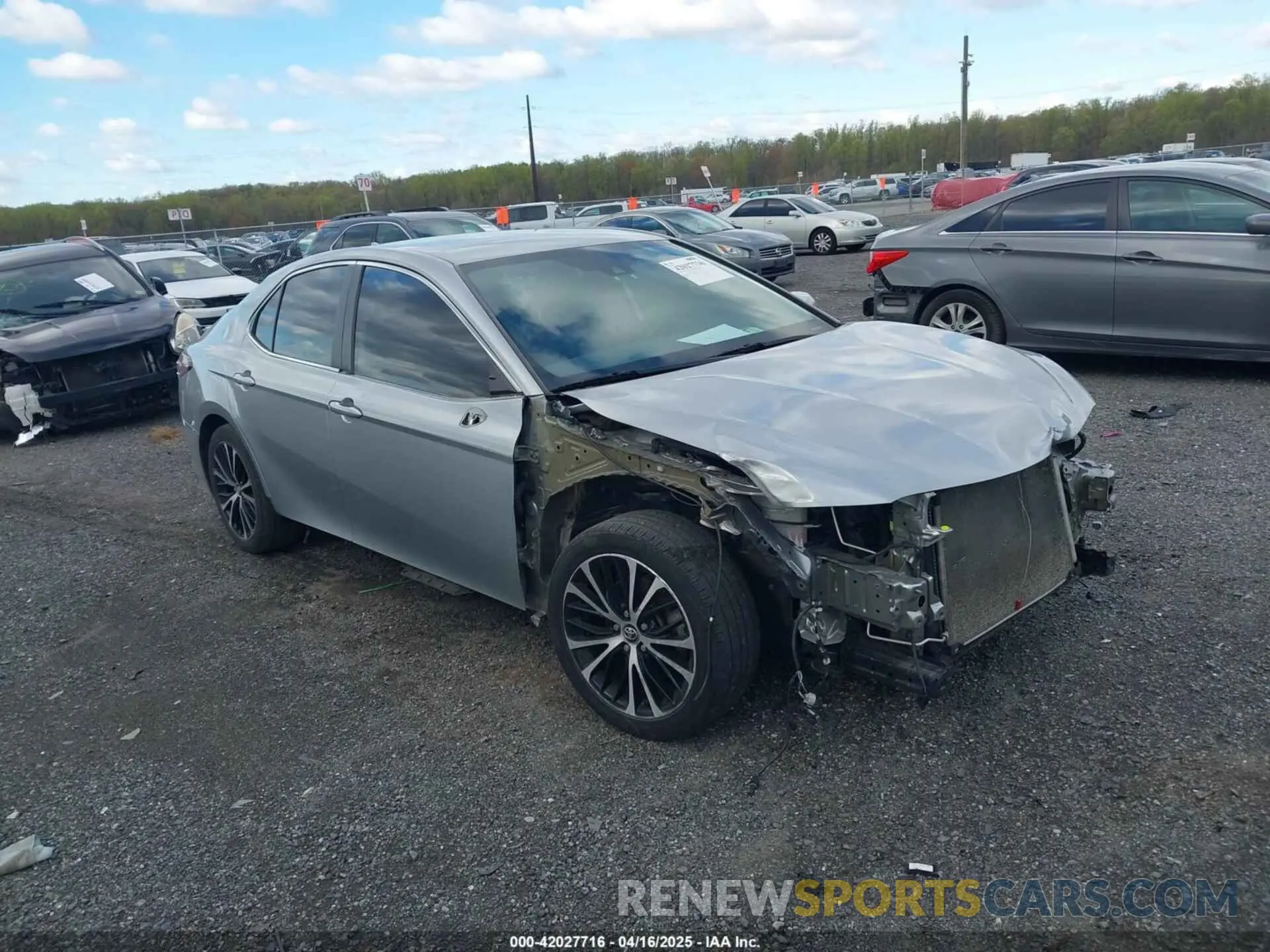 1 fotografías del automóvil dañado 4T1G11AKXLU865424 TOYOTA CAMRY 2020