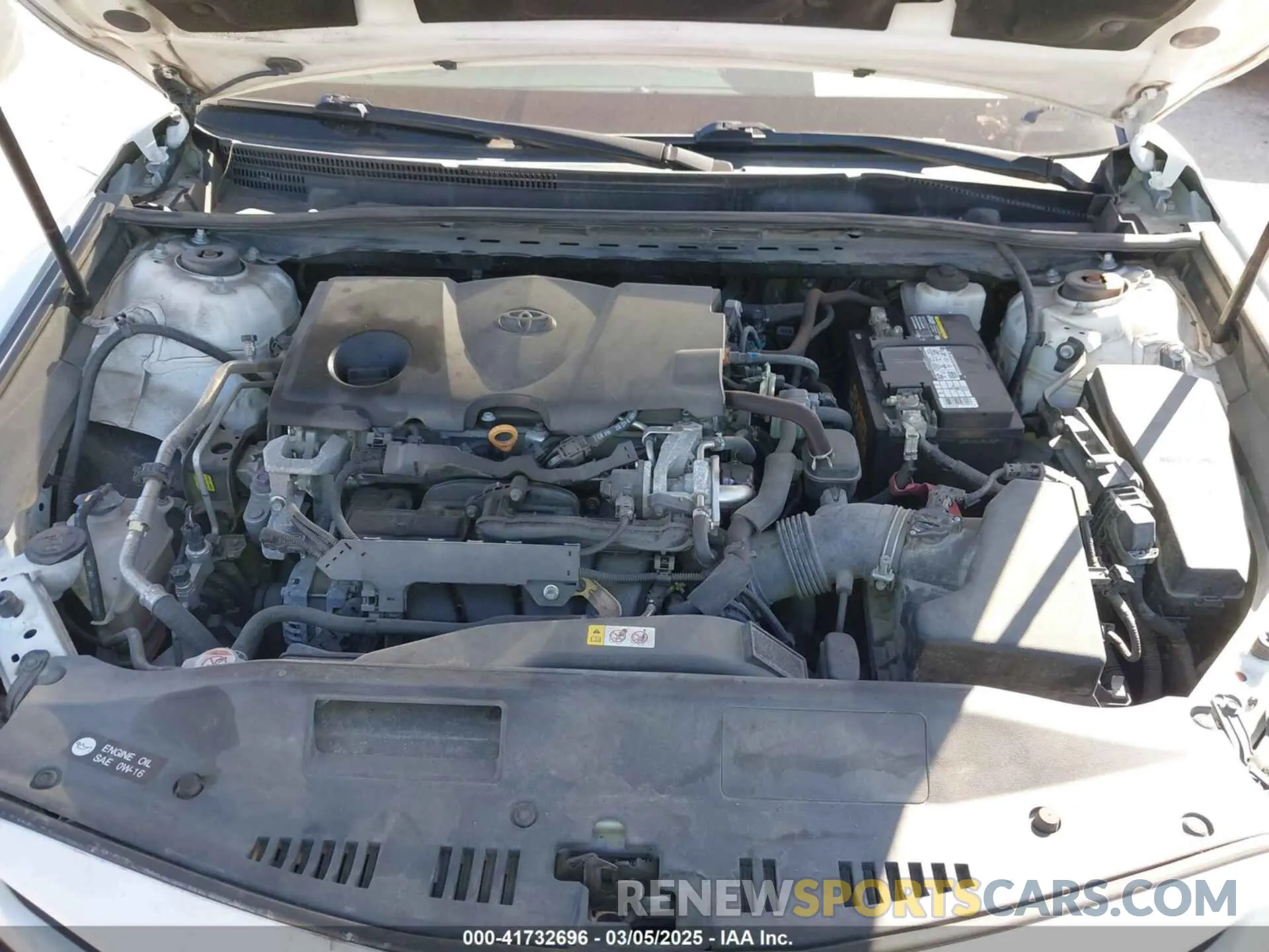 10 fotografías del automóvil dañado 4T1G11AKXLU870848 TOYOTA CAMRY 2020