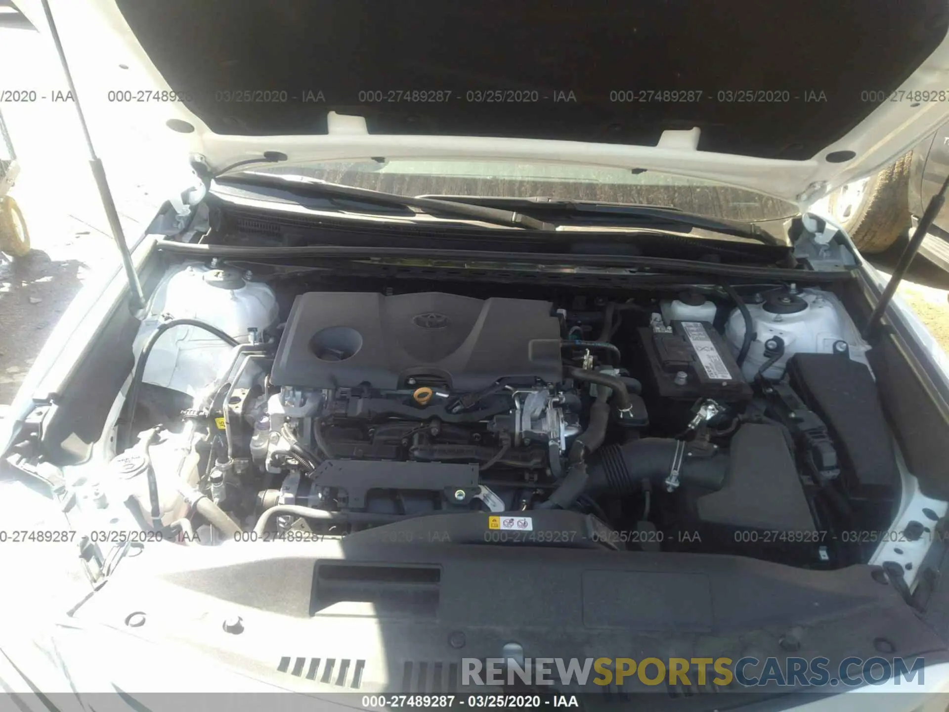 10 fotografías del automóvil dañado 4T1G11AKXLU872535 TOYOTA CAMRY 2020