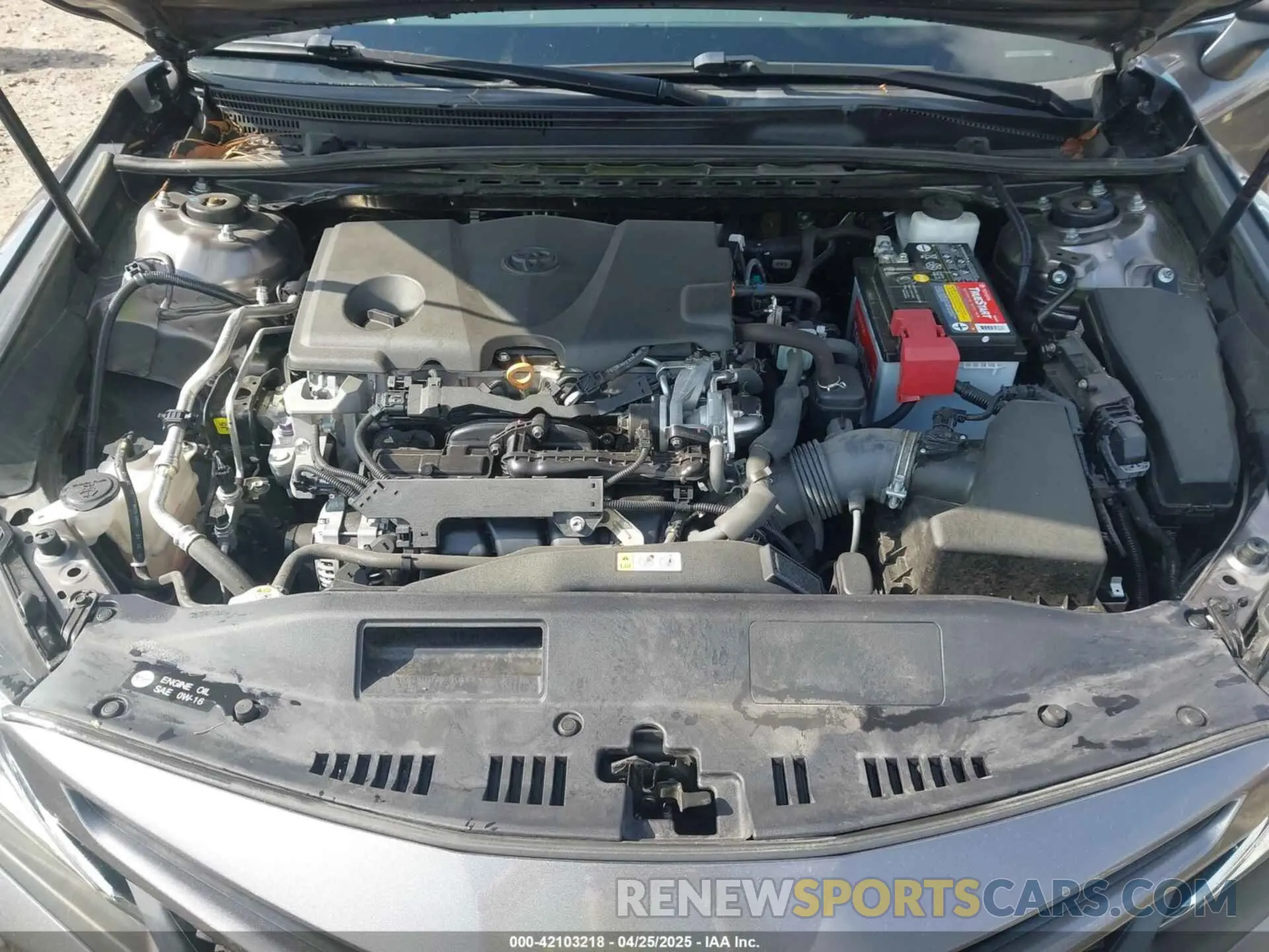 10 fotografías del automóvil dañado 4T1G11AKXLU880313 TOYOTA CAMRY 2020