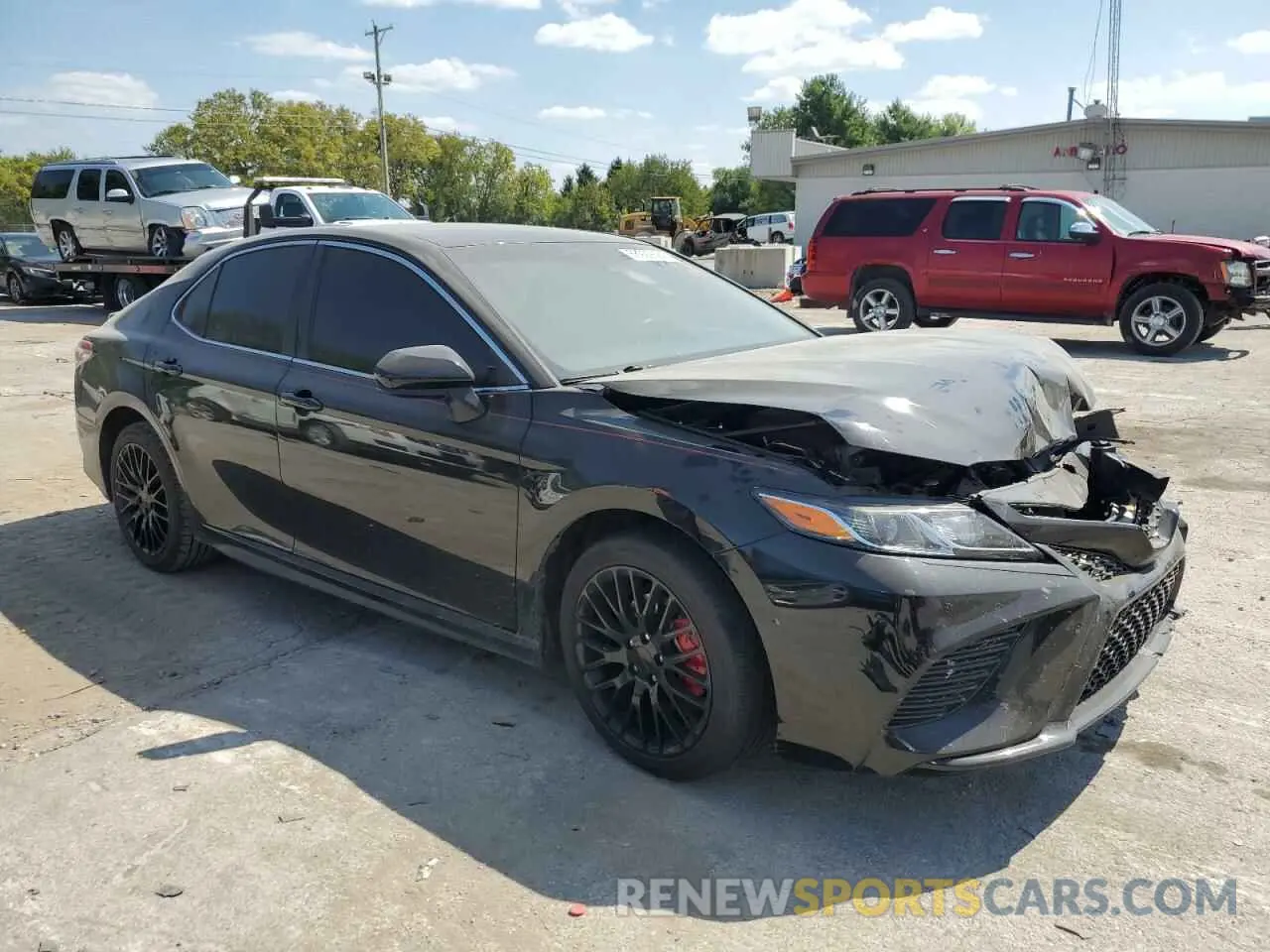 4 fotografías del automóvil dañado 4T1G11AKXLU947640 TOYOTA CAMRY 2020