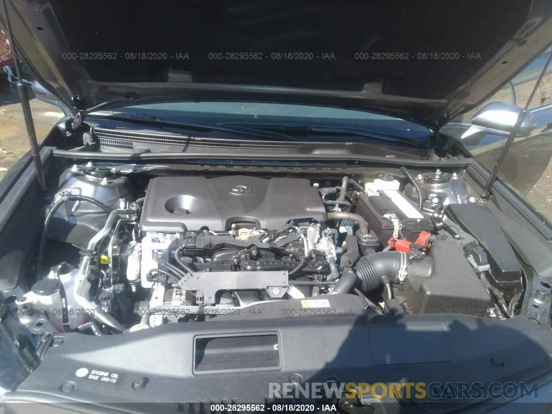 10 fotografías del automóvil dañado 4T1G11AKXLU961859 TOYOTA CAMRY 2020
